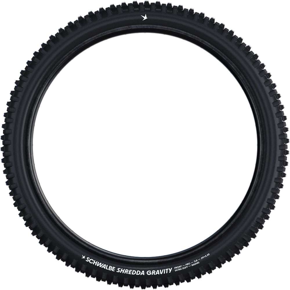 Schwalbe shredda front gravity pro radial 29x2,50 tlr addix ultra soft e-50 faltreifen