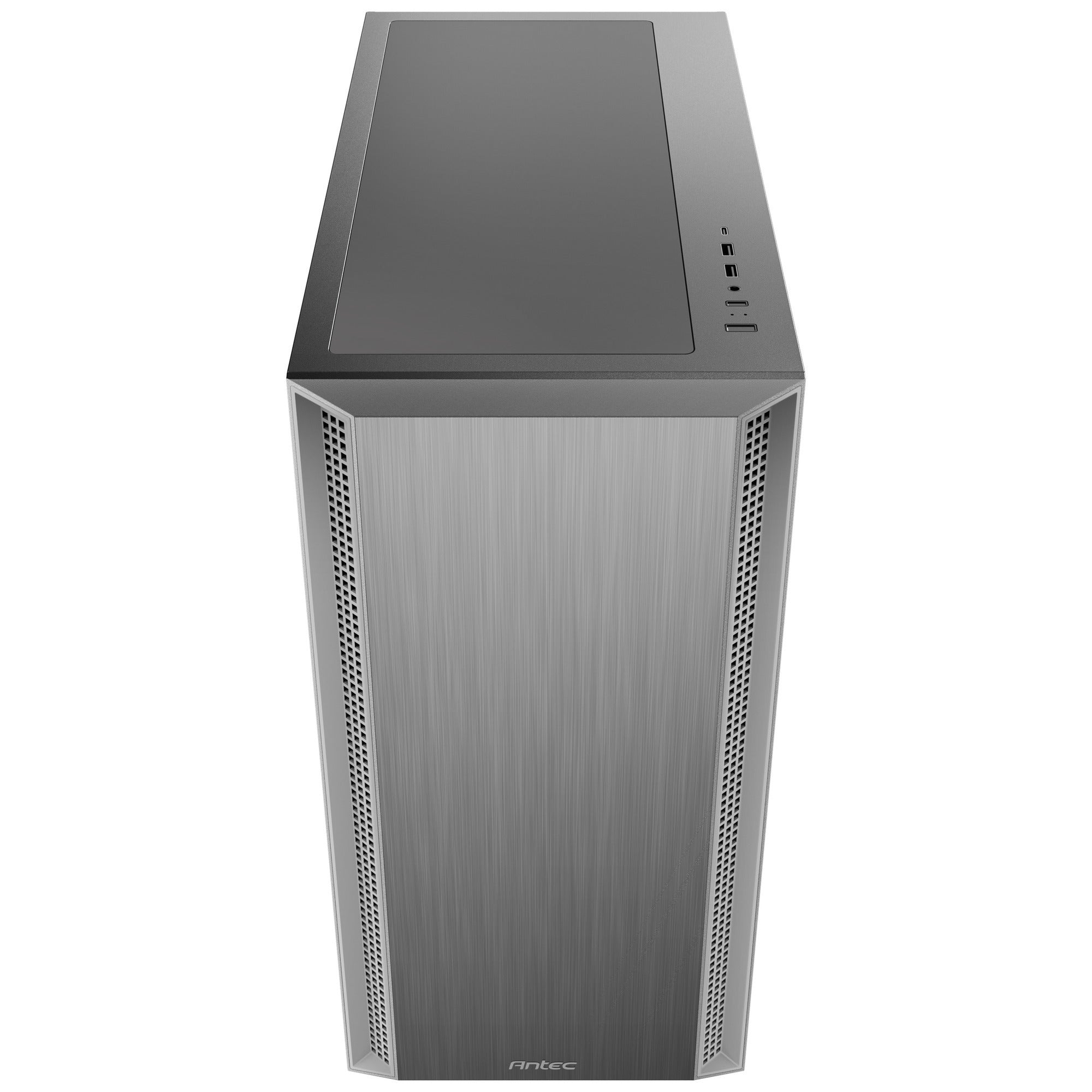 Antec p7 s midi tower behuizing (zwart zilver | 2x usb-a | 1x usb-c)