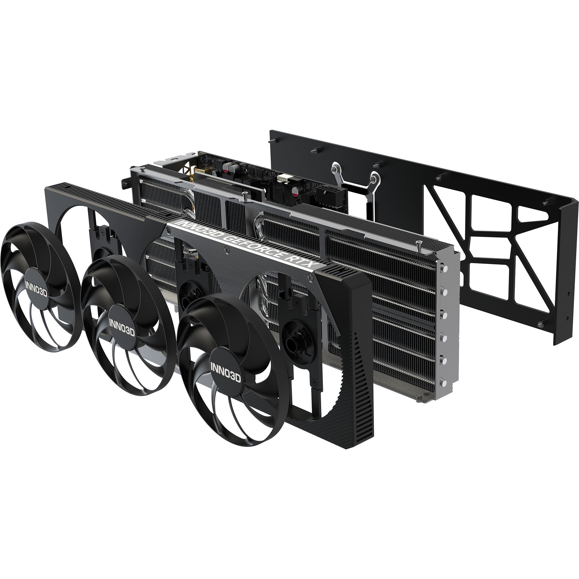 Inno3d geforce rtx 5080 x3 grafische kaart (dlss 4, 3x displayport, 1x hdmi 2.1)