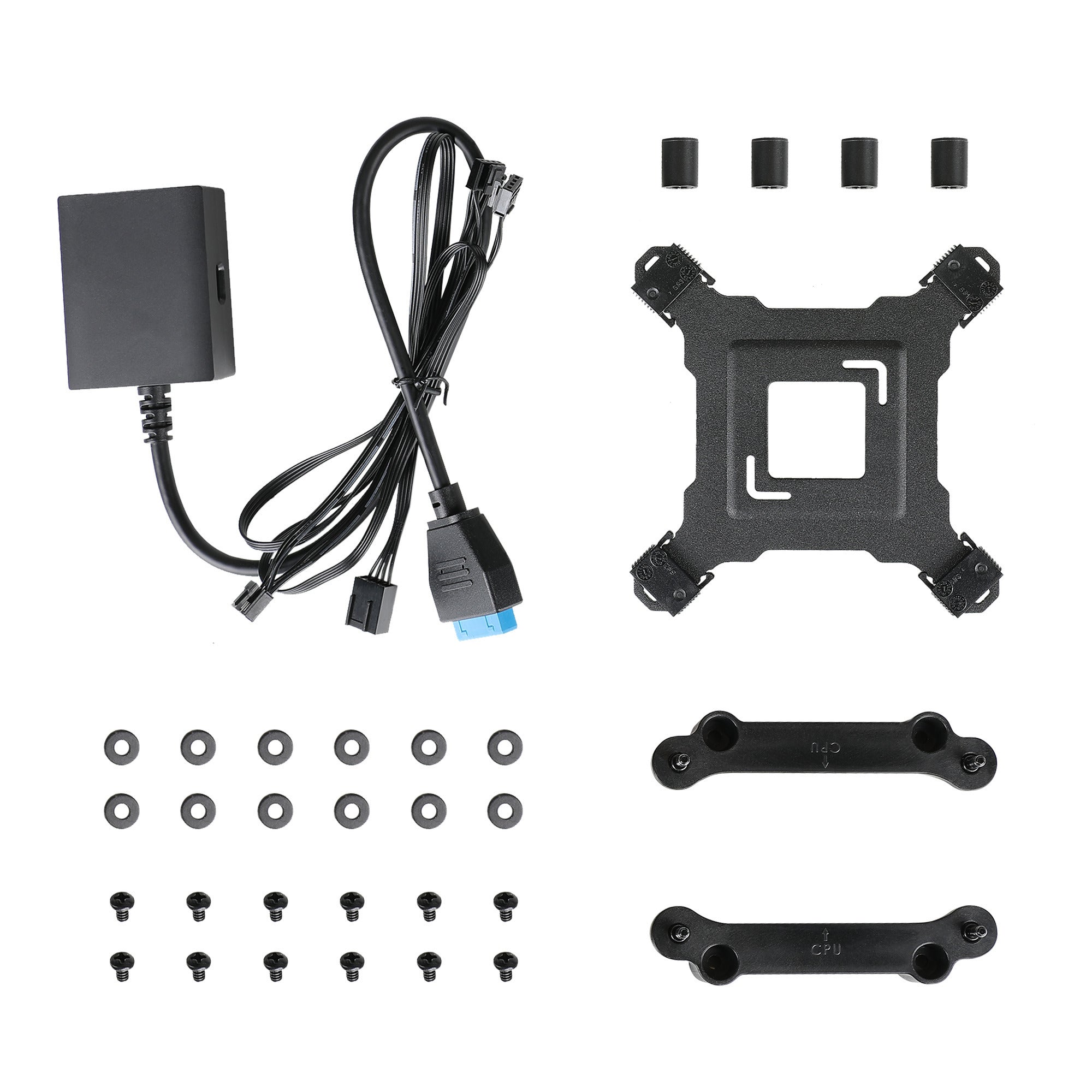Antec vortex view 360 waterkoeling (zwart)