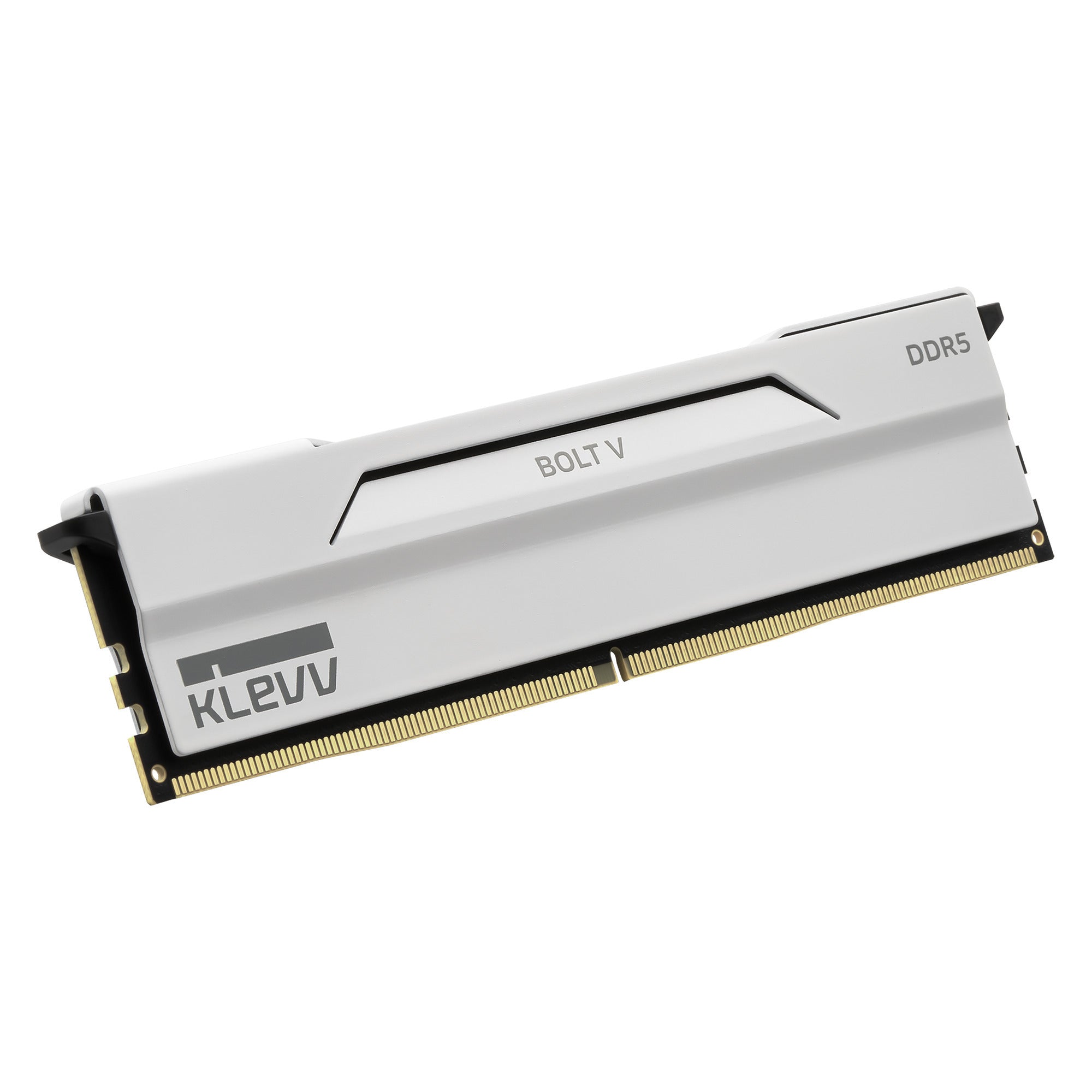 Klevv bolt v 32 gb ddr5-6000 (2x 16 gb) werkgeheugen (wit, kd5agu880-60a300i, xmp 3.0, expo)
