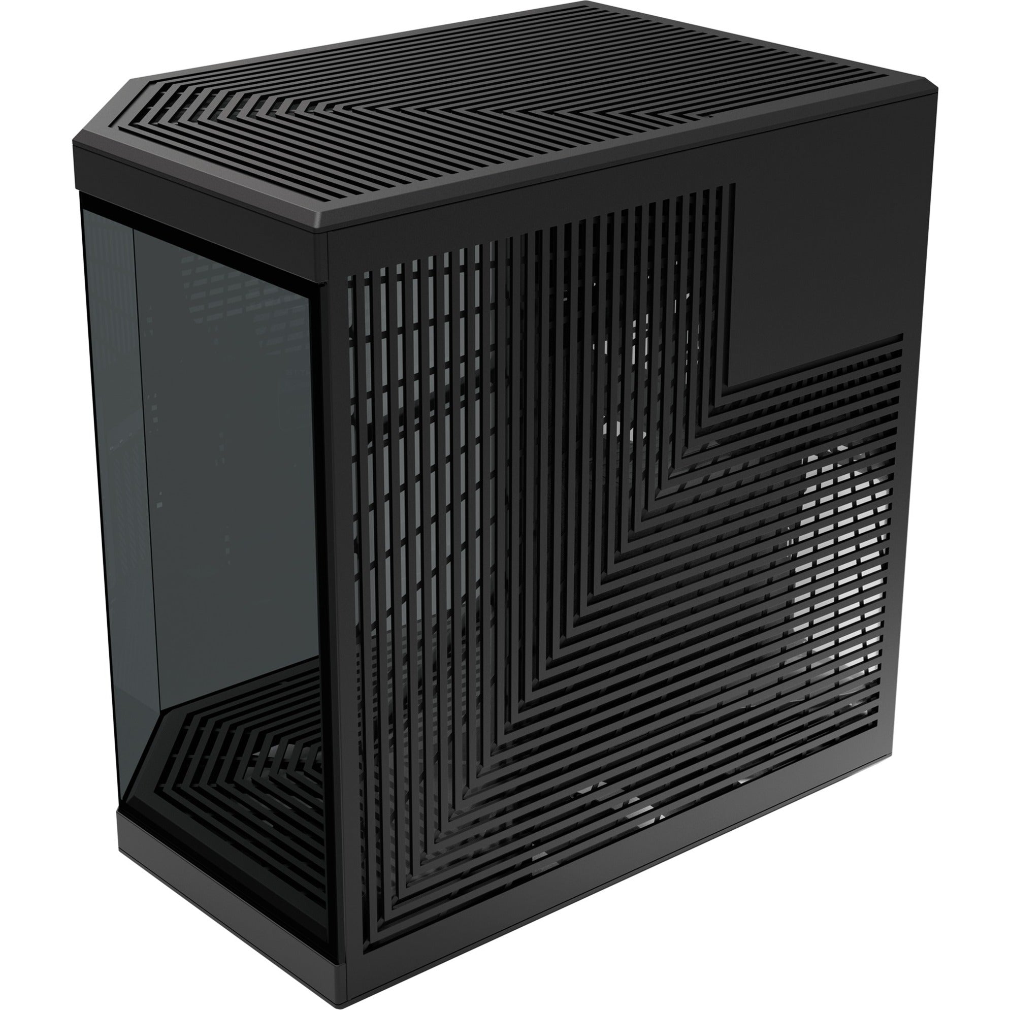 Hyte y70 midi tower behuizing (zwart | 2x usb-a | 1x usb-c | tempered glass)