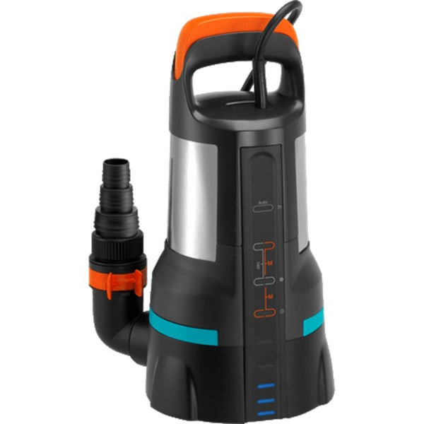 Gardena vijverpomp 2-in-1 aquasensor 860 watt zilver zwart