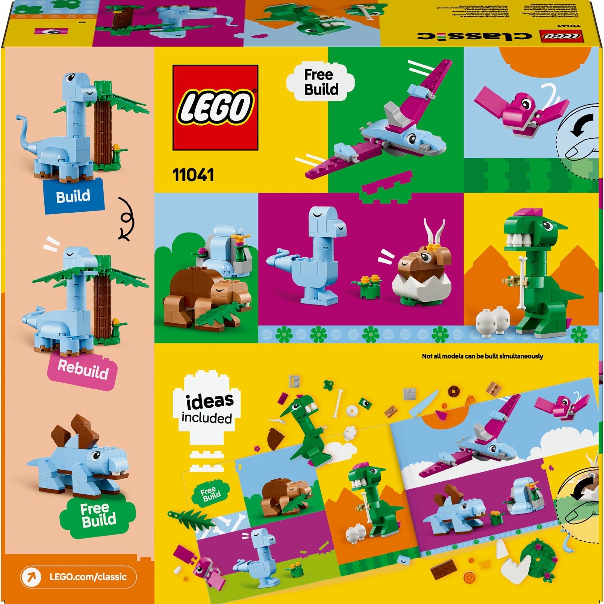 Lego classic 11041 creatieve dinosaurussen