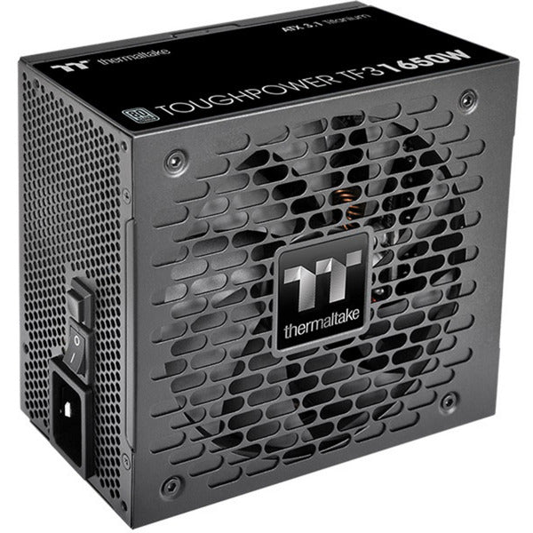 Thermaltake toughpower tf3 modulaire 1650 watt voeding (zwart, 2x 12v-2x6, 9x pcie)