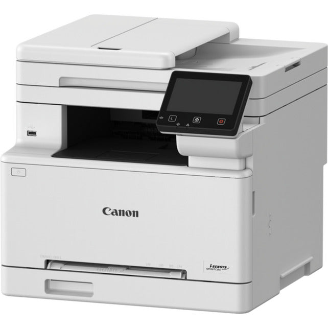 Canon i-sensys mf667cdw all-in-one kleurenlaserprinter met faxfunctie (grijs zwart, kopie, scan, fax, usb, lan, wlan)
