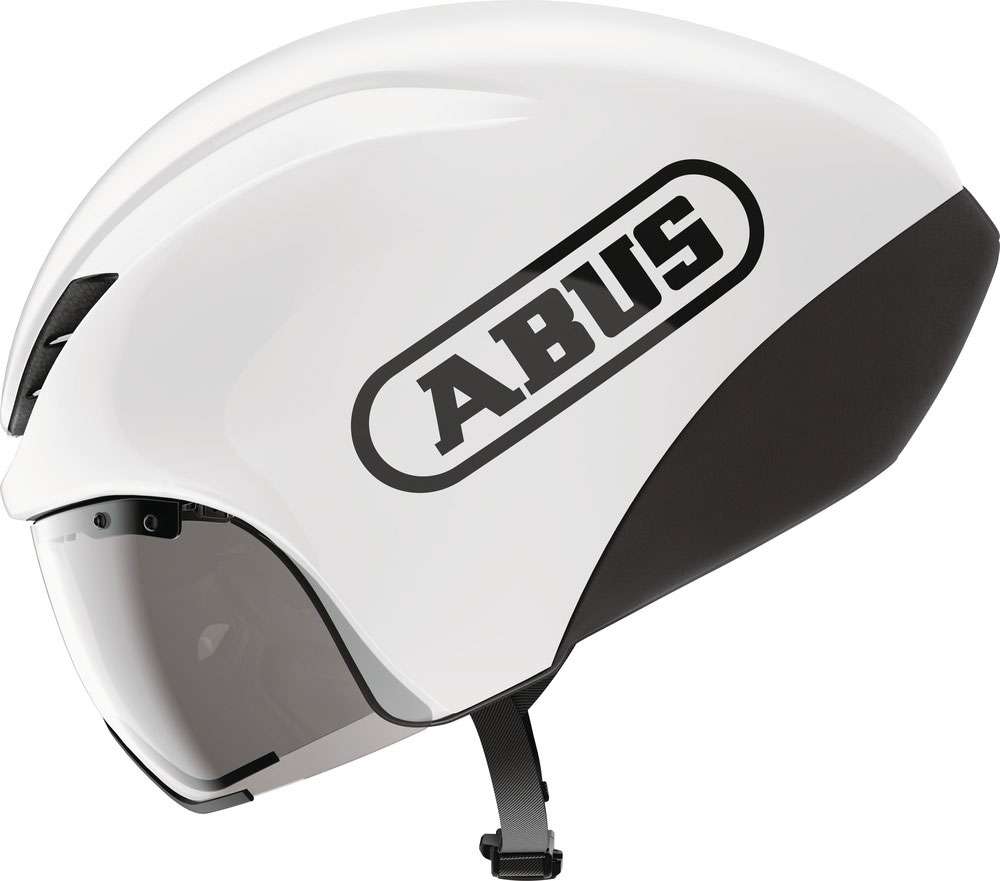 Abus helm gamechanger tt 1.1 glanzend wit m 54-58cm