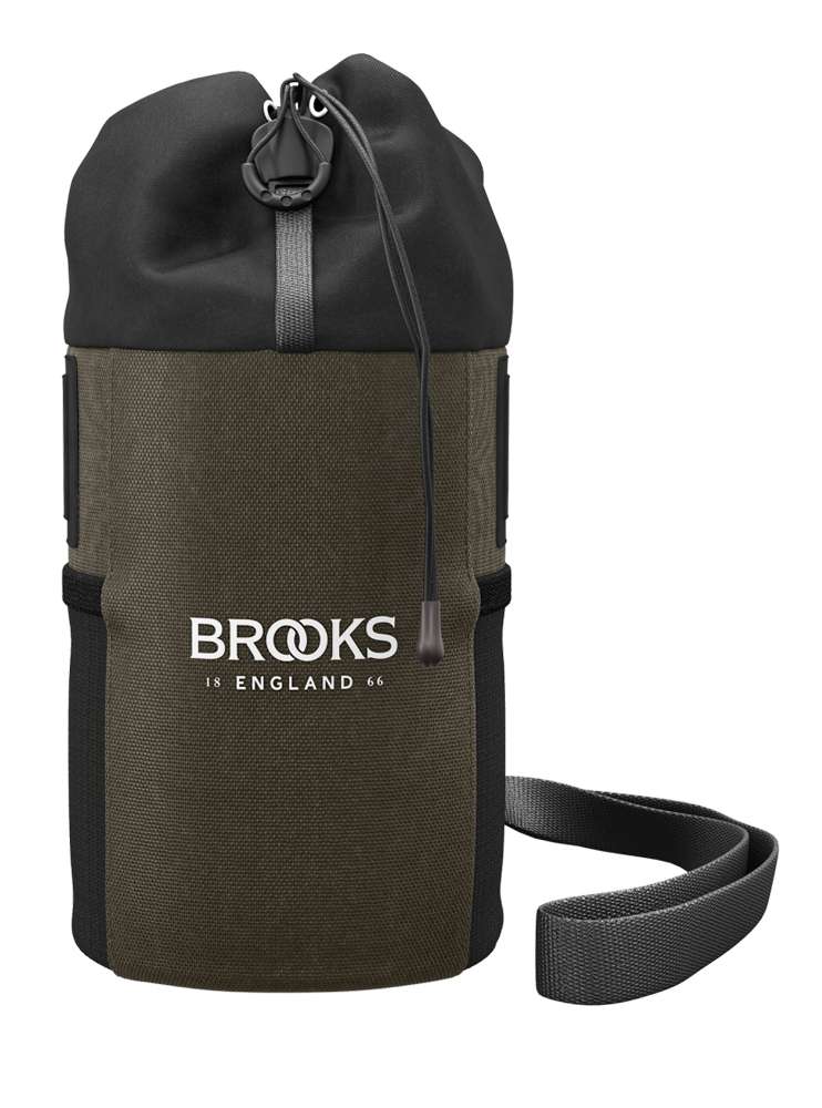 Brooks Tas Scape Feed Pouch mud green