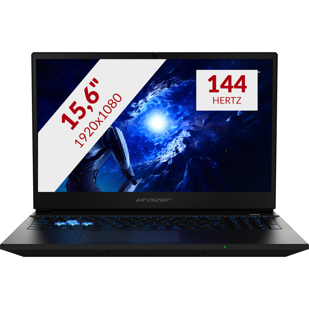 Erazer scout 15 e1 md62765 15.6 gaming laptop (zwart | core i5-13420h | rtx 5050 | 16 gb | 1 tb ssd)