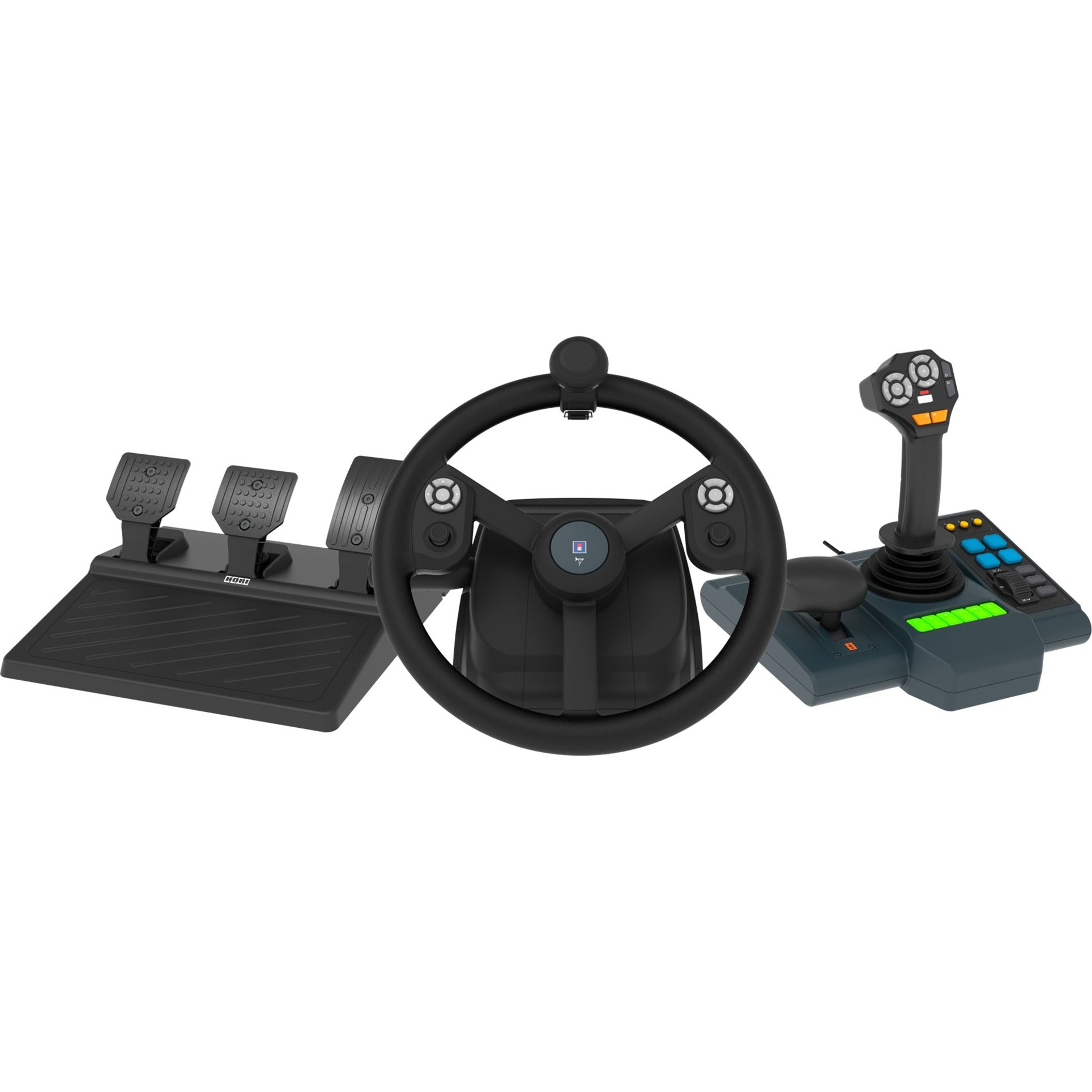 Hori farming vehicle control system simulatorset (zwart)