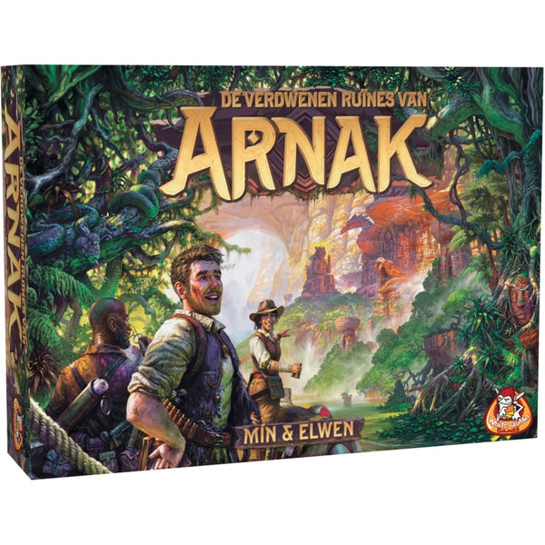 White Goblin Games Lost Ruins of Arnak Board Game (Dutch, 1 - 4 Players, 30 - 120 Minutes, Ages 12+)