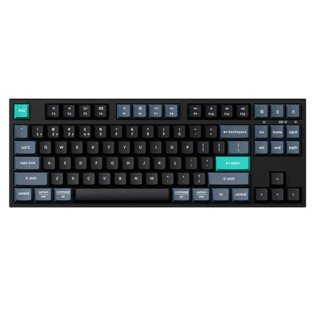 Keychron b33-k9 toetsenbord (zwart, us lay-out (qwerty), scissor switches, 80% (tkl), abs, usb-c | 2.4 ghz | bluetooth)