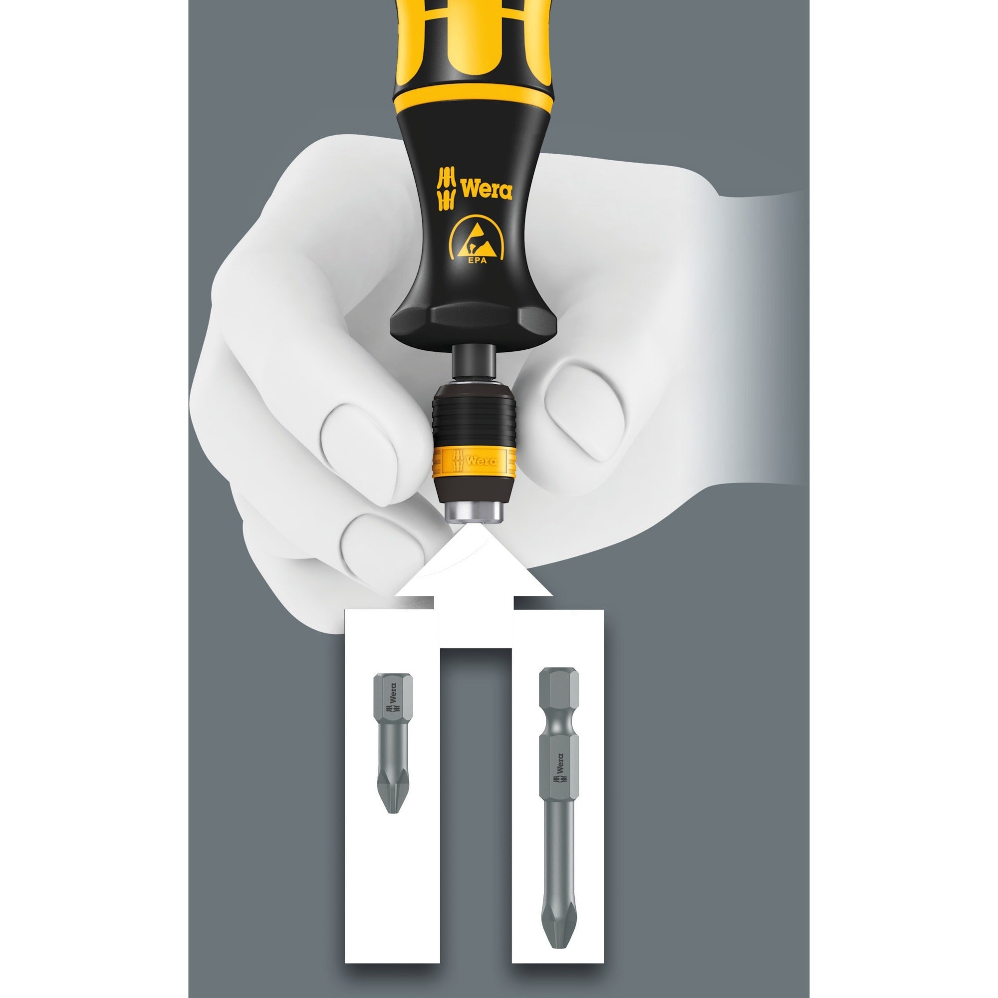 Wera kraftform kompakt 60 esd bitset (17-delig)