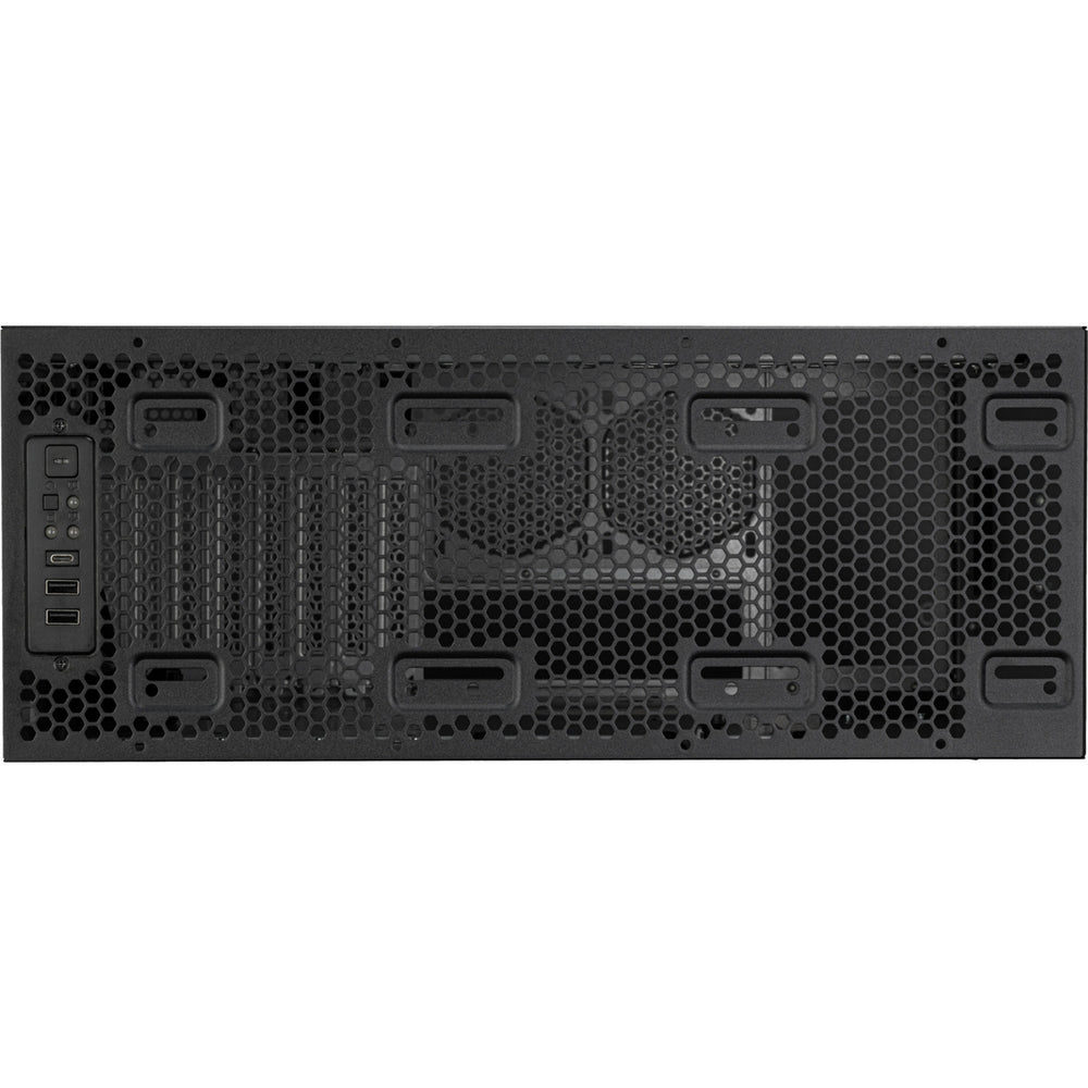 Silverstone rm4a rack behuizing (zwart | 4u | usb-c)