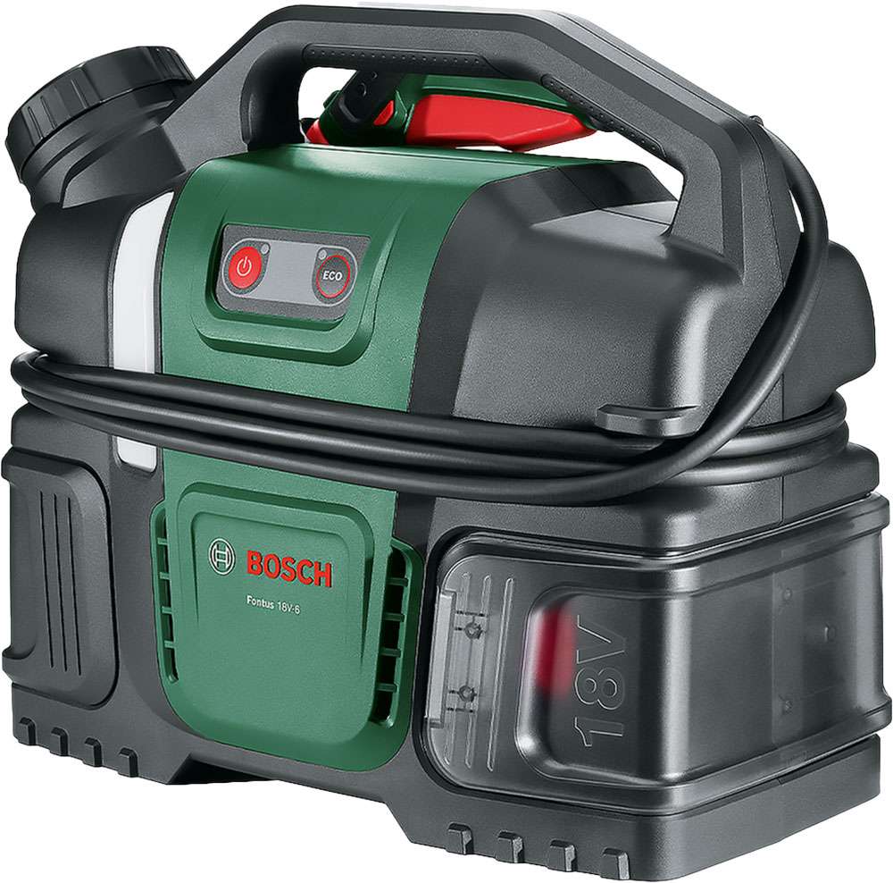 Bosch hogedrukreiniger fontus snoerloos 20bar 18v ​​6l