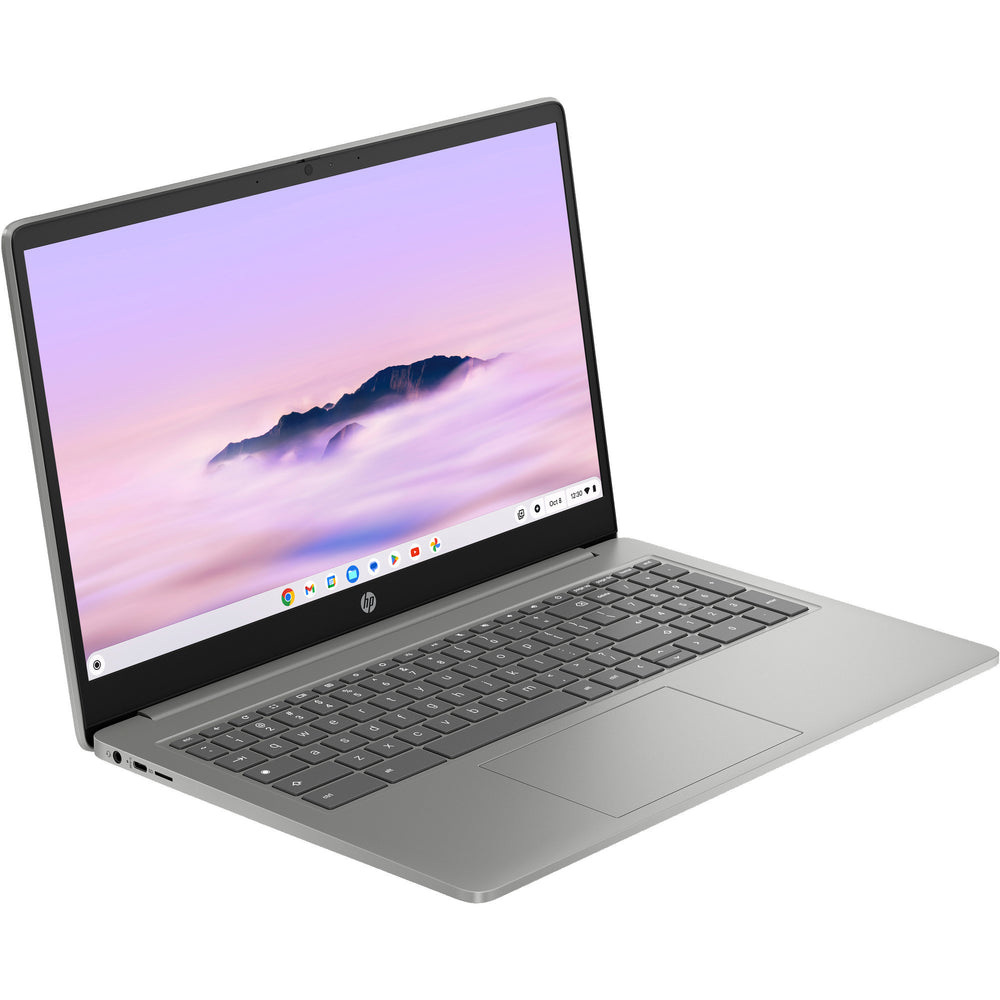 Hp chromebook 15a-nb0240nd (b21g1ea) 15.6 laptop (zilver | core i3-n305 | uhd graphics | 8 gb | 256 gb ufs)