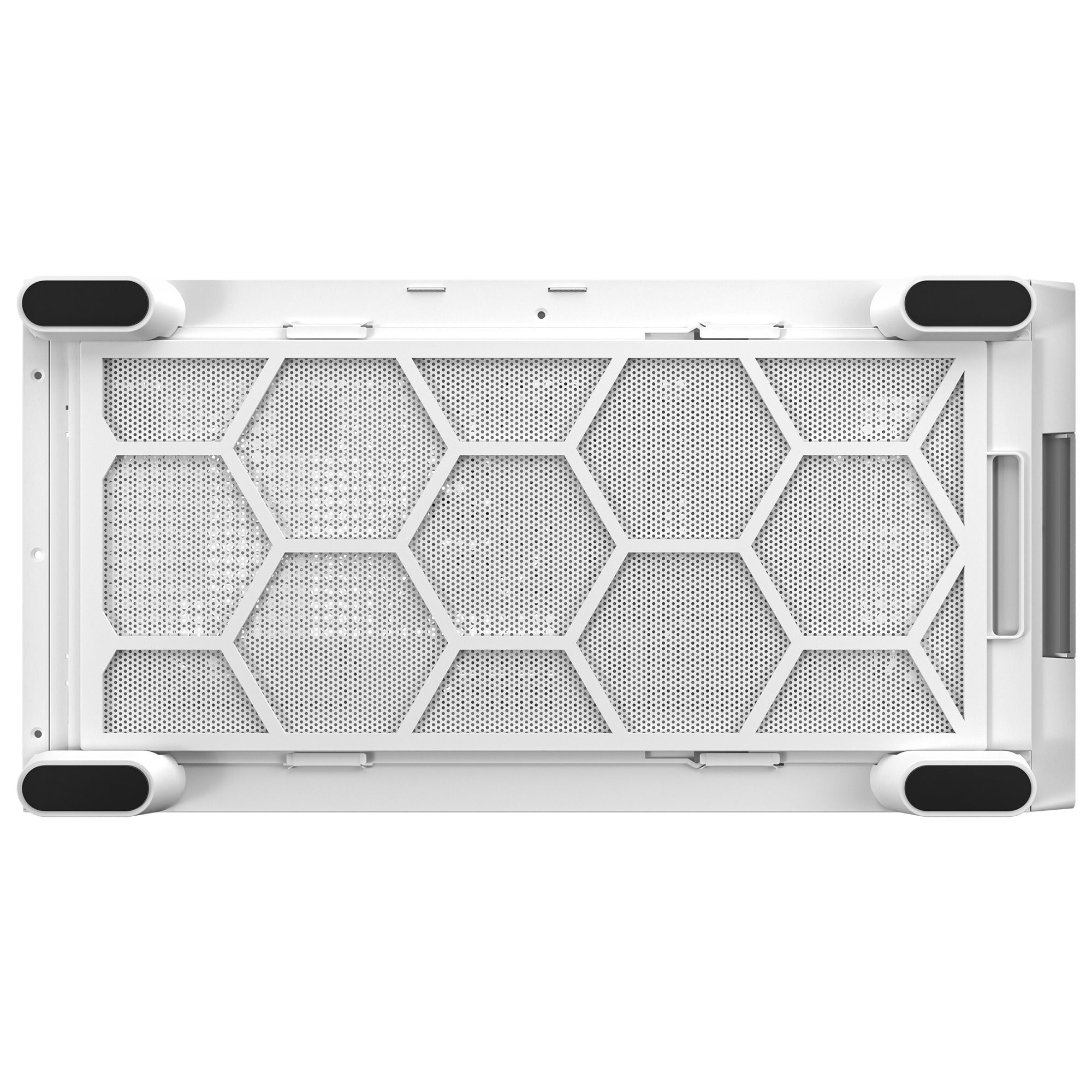 Antec flux midi tower behuizing (wit | 2x usb-a | 1x usb-c | tempered glass)