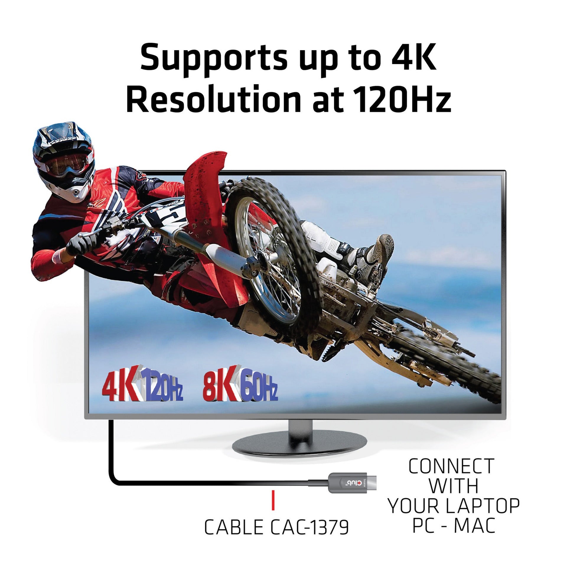 Club 3D Club 3D Hoge snelheid HDMI AOC