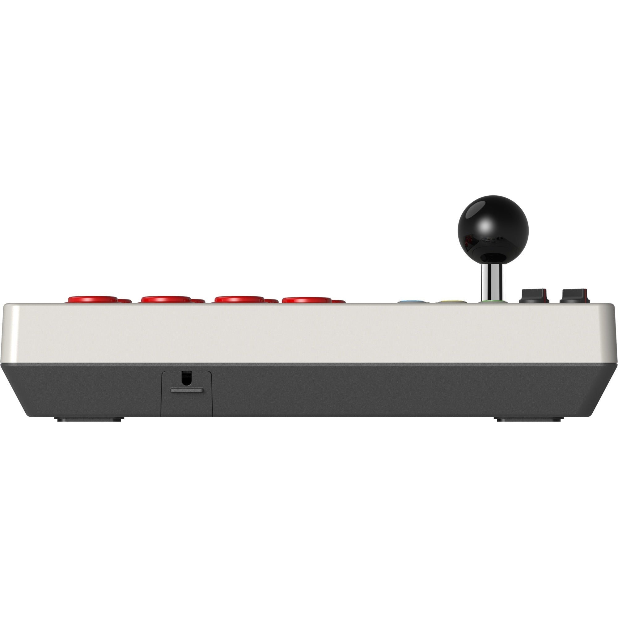 8bitdo arcade stick joystick (grijs, switch 1, switch 2, pc, bluetooth 2.4g usb-c)