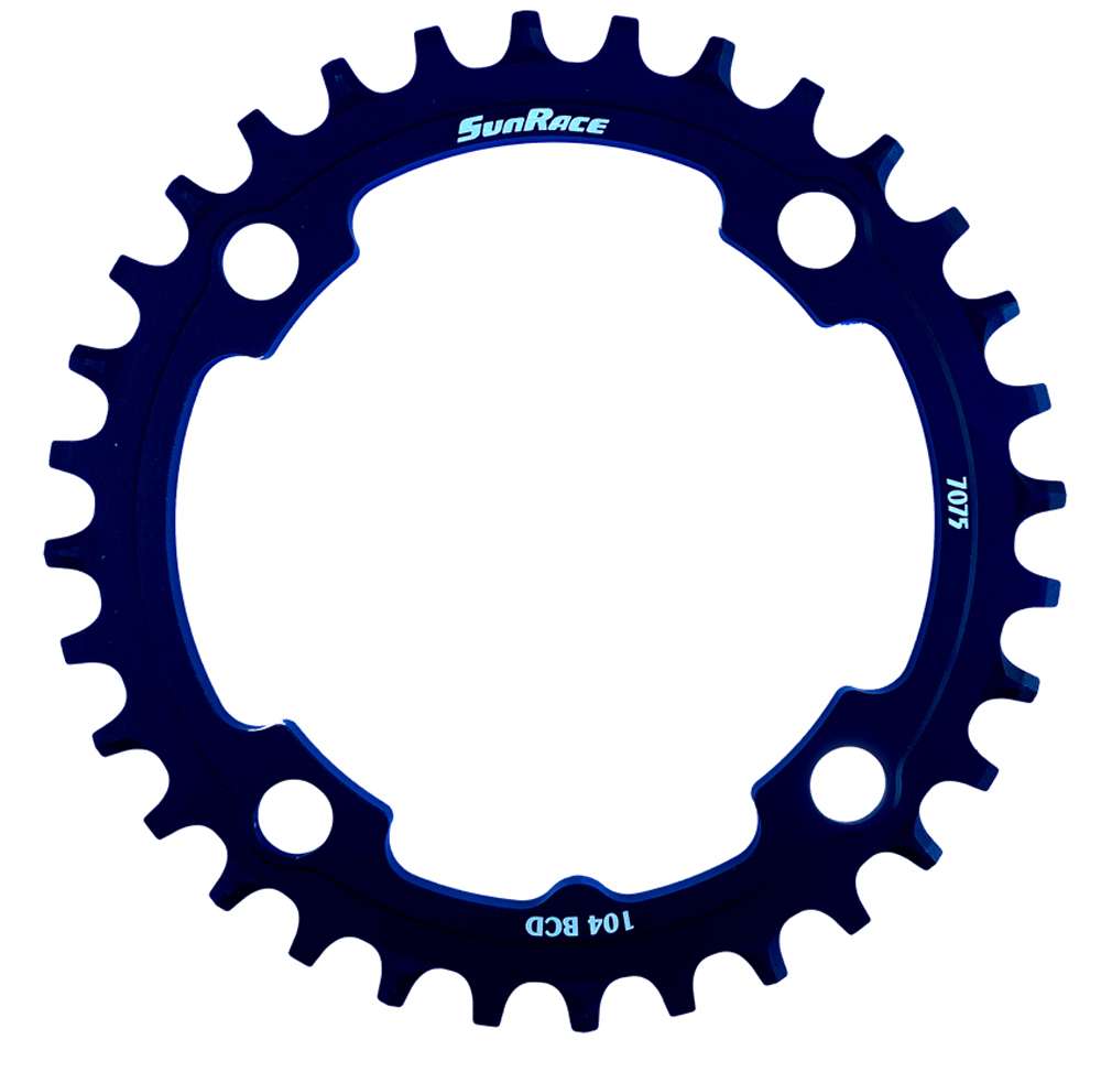 Sunrace crmx04 1x11-speed bcd 104 narrow wide chainring