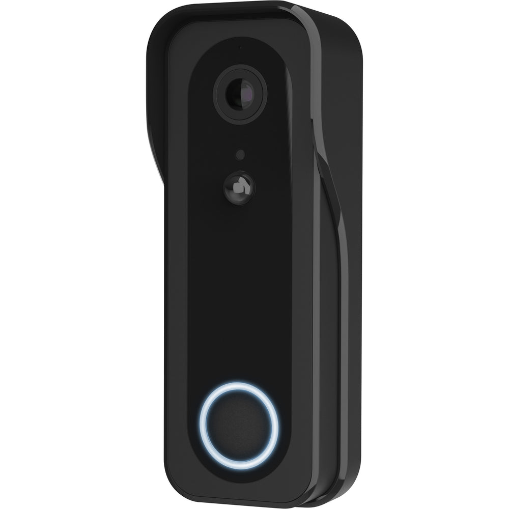 Trust doorcam-3000 slimme wifi deurbelcamera (zwart, 2.4 ghz wifi)