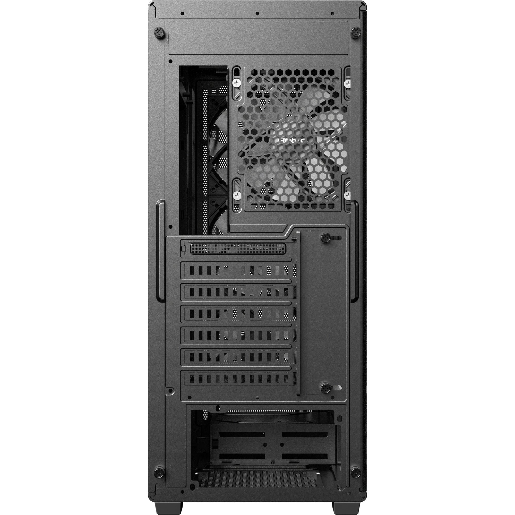 Antec ax85 argb midi tower behuizing (zwart | 2x usb-a | tempered glass)
