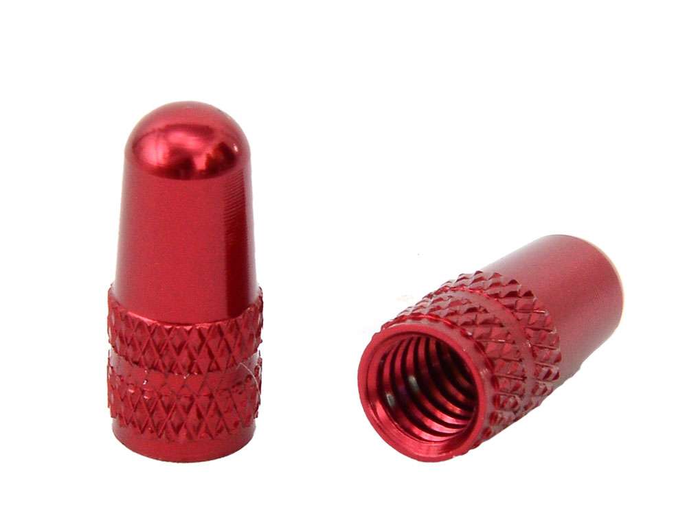 Radon 1 pair of red valve caps