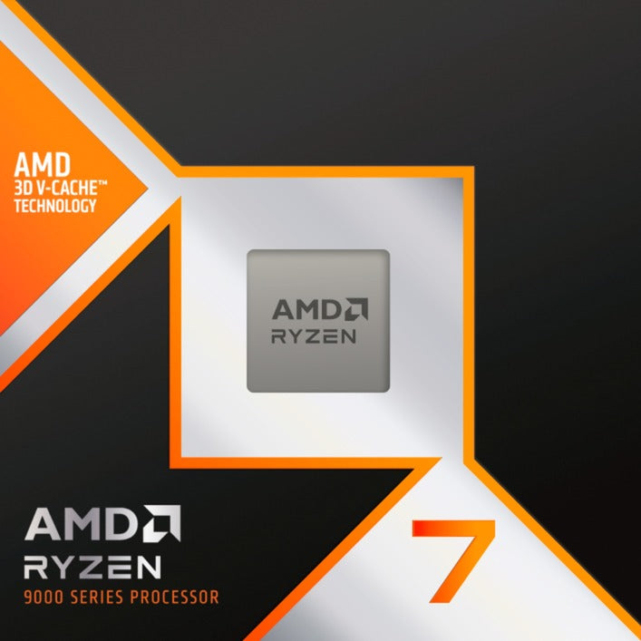 AMD 100-100001084wof Ryzen 7 9800x3D CPU, AM5, 8C 16T, 4,7 5,2 GHz, 96 MB, 120 W, in de doos