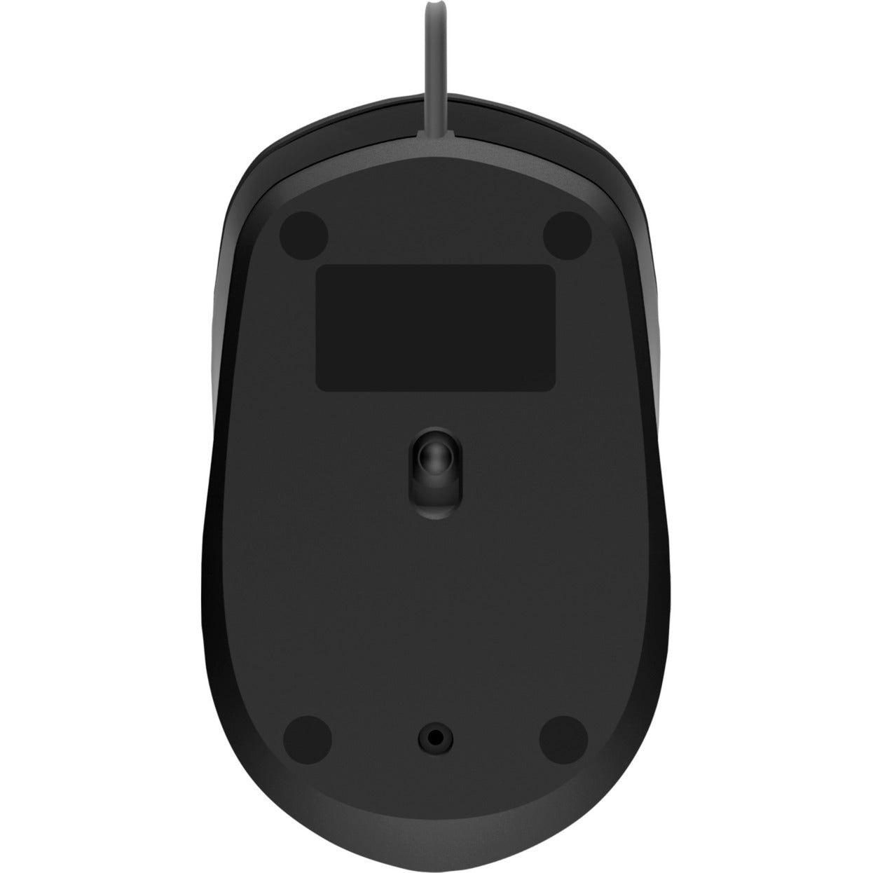 Hp 150 muis met kabel (zwart, 1600 dpi)