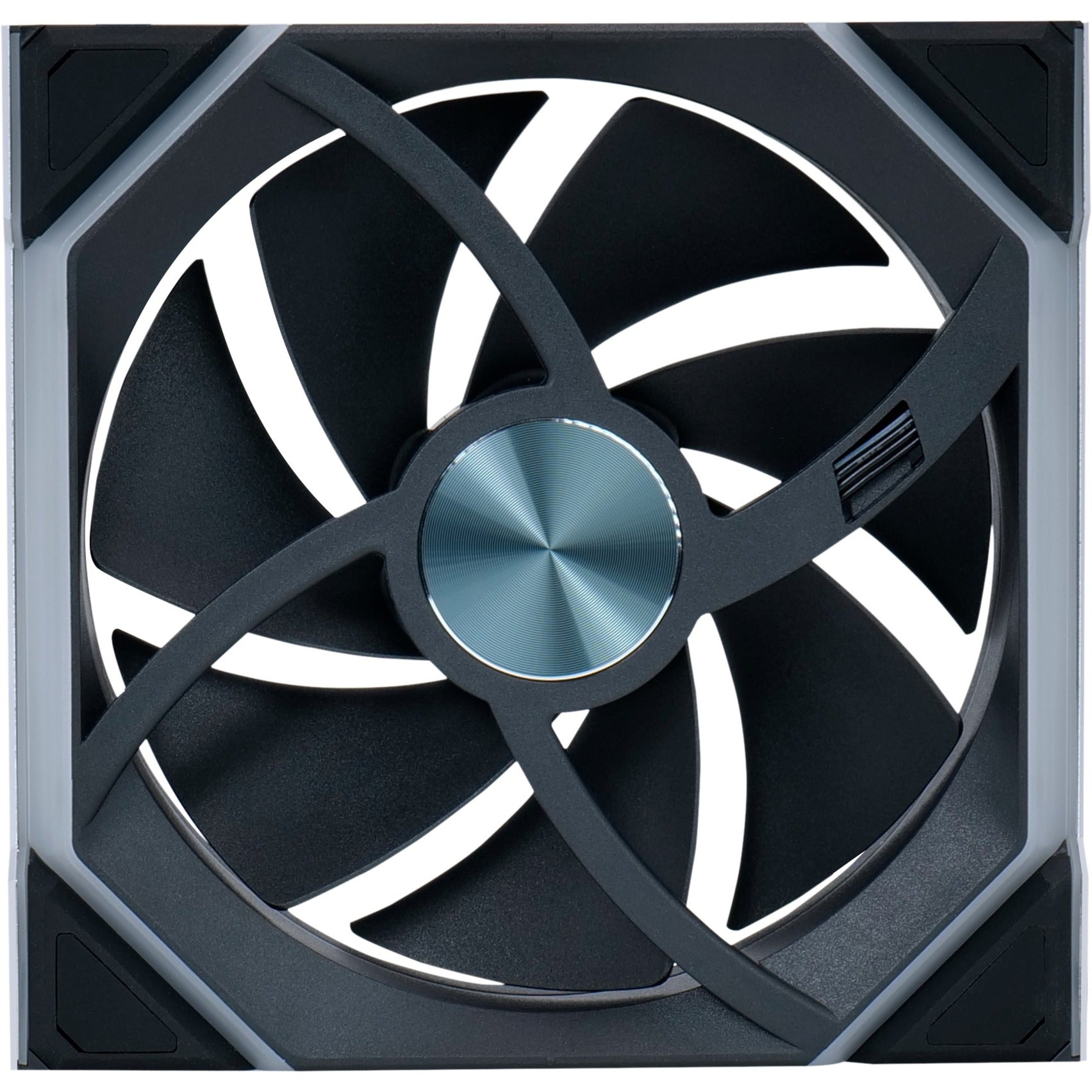 Lian li uni fan sl120 wireless rgb case fans (zwart, 3 stuks, 120 x 124.5 x 28 mm, pwm)