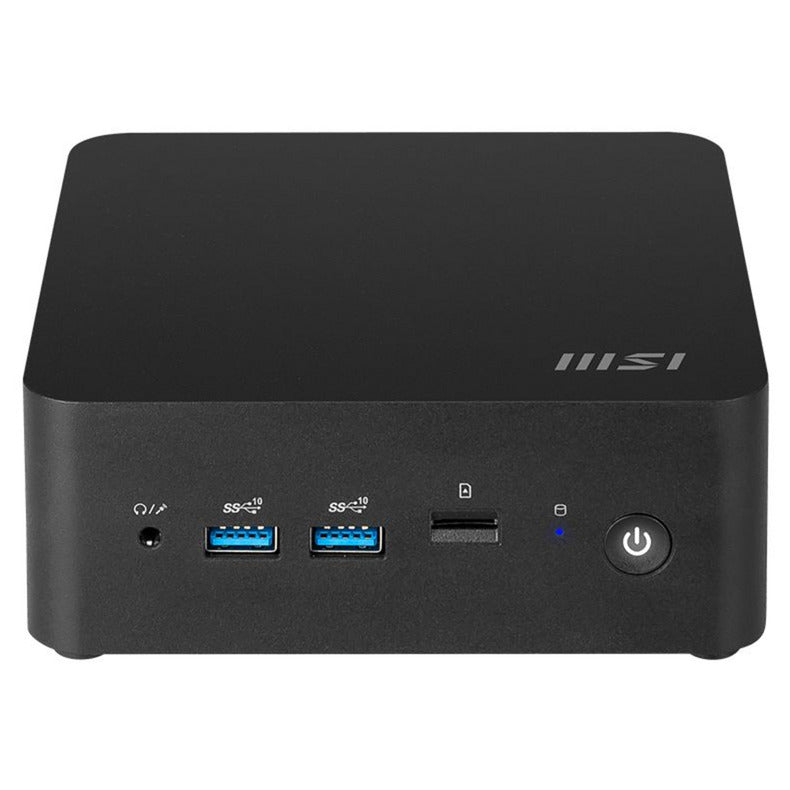 Msi cubi nuc ai 1umg-018beu barebone (zwart | core ultra 7 155h | arc graphics)