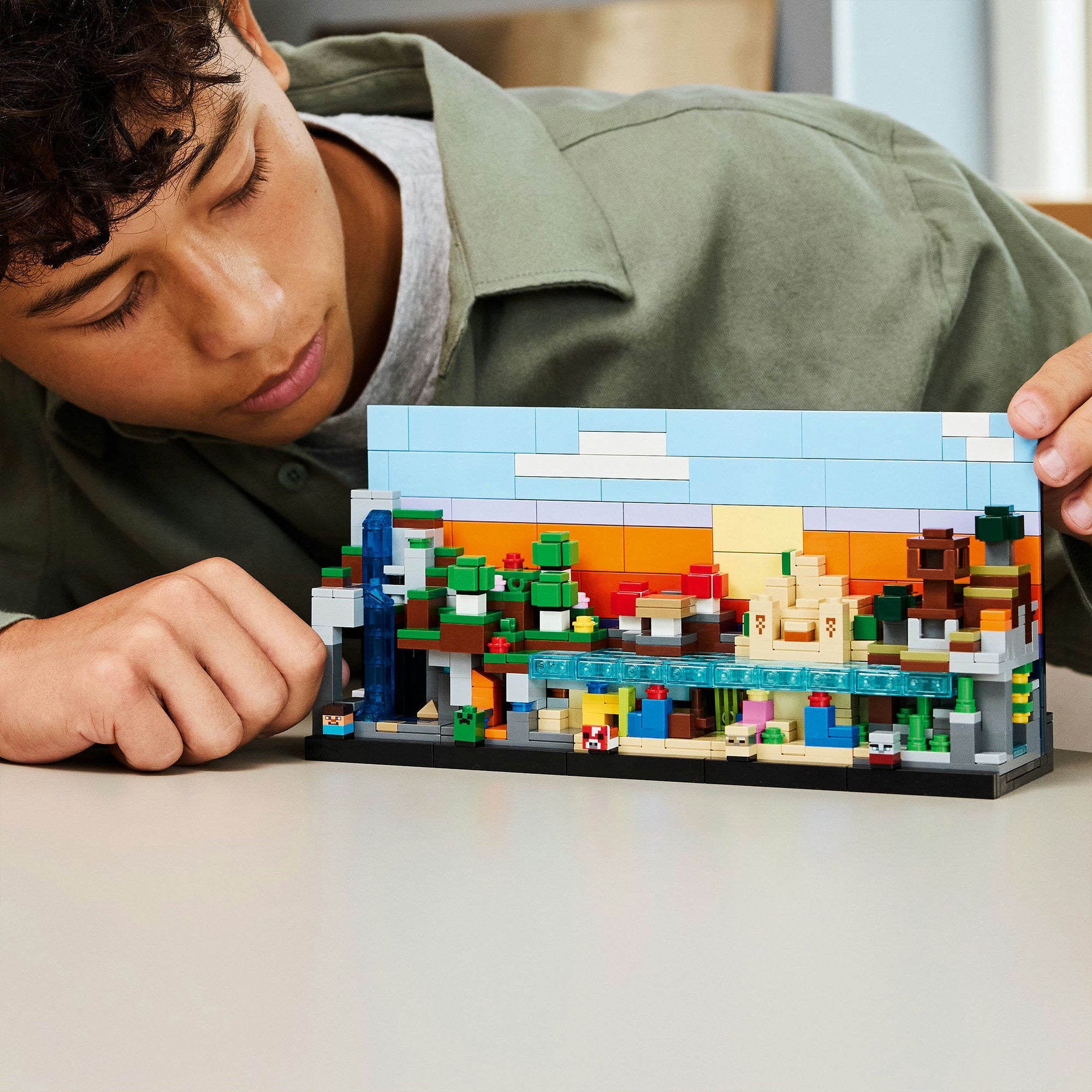 Lego minecraft 21589 minibiomen