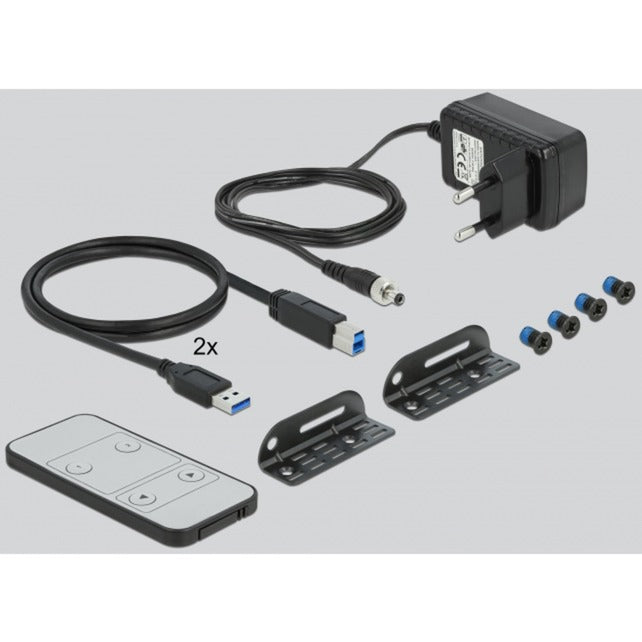 DeLOCK DeLOCK DisplayPort 1.4 KVM-switch 8K 30Hz met USB 3.0 en