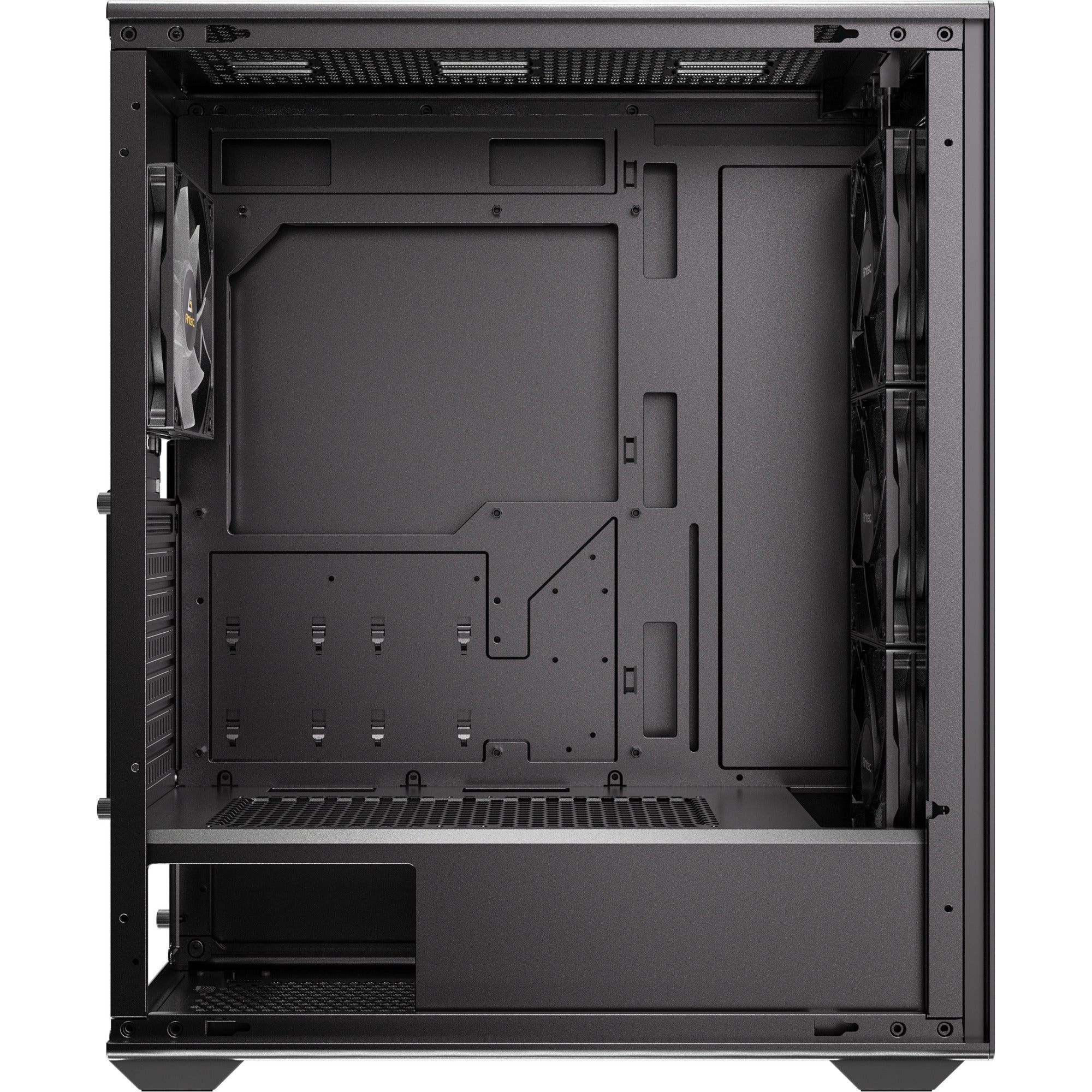 Antec ax85 argb midi tower behuizing (zwart | 2x usb-a | tempered glass)