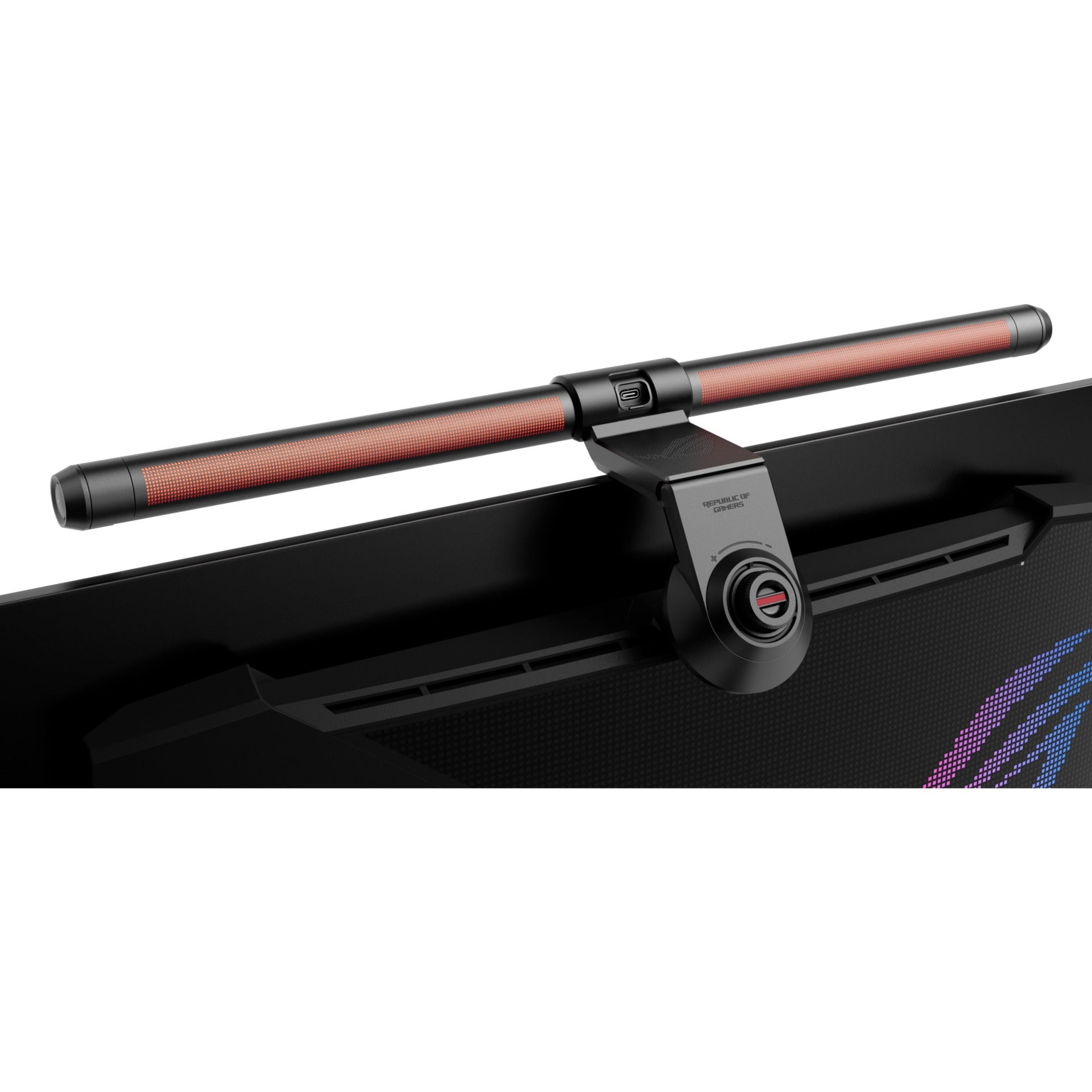 Asus rog aura monitor light bar led-bar (zwart)