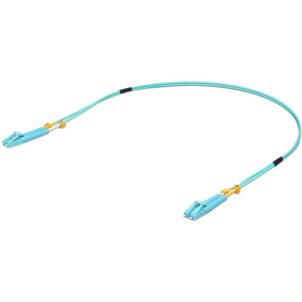 Ubiquiti uisp 10 gbps om3 duplex lc kabel (turquoise, 0,5 meter)