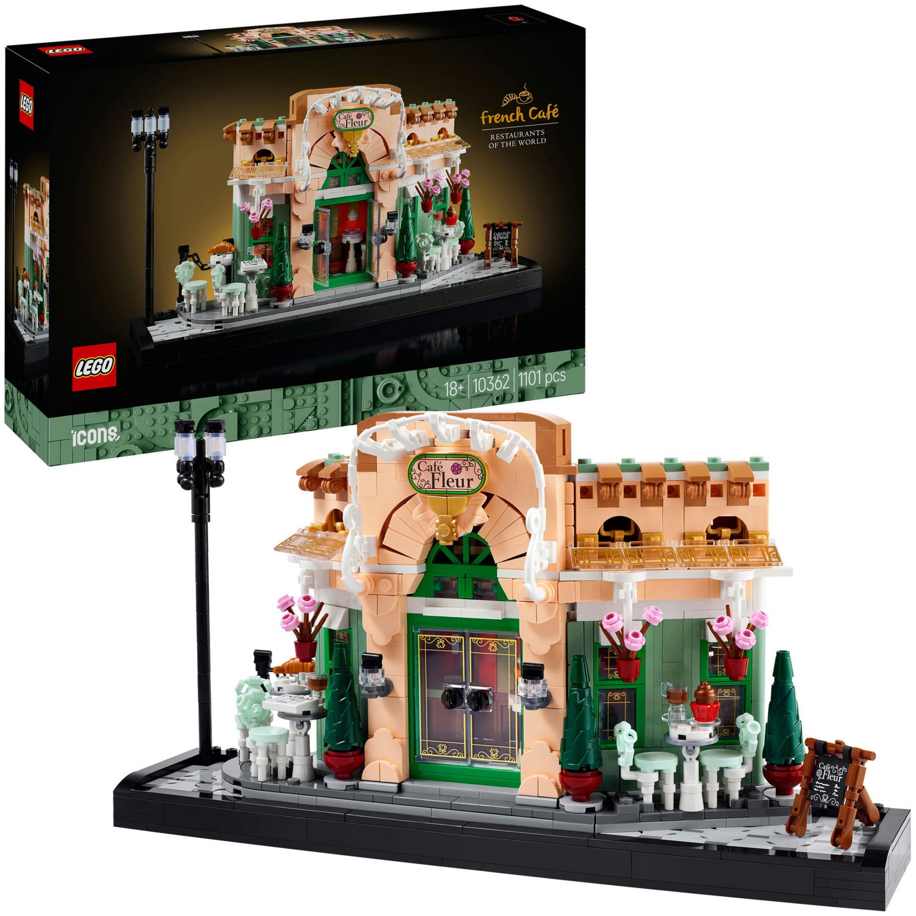 Lego-iconen 10362 Frans café