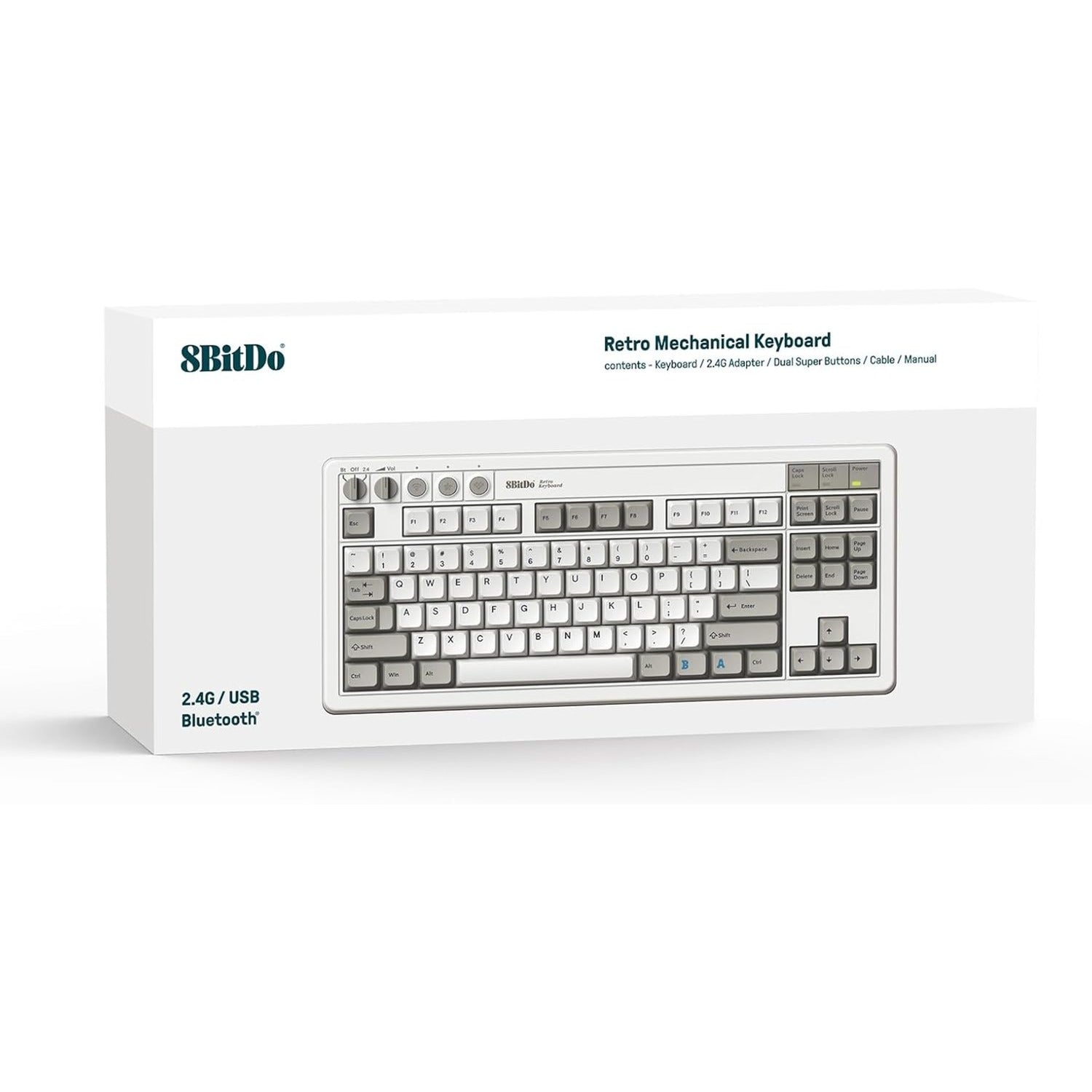 8BitDo Retro Mechanisch Toetsenbord M Editie