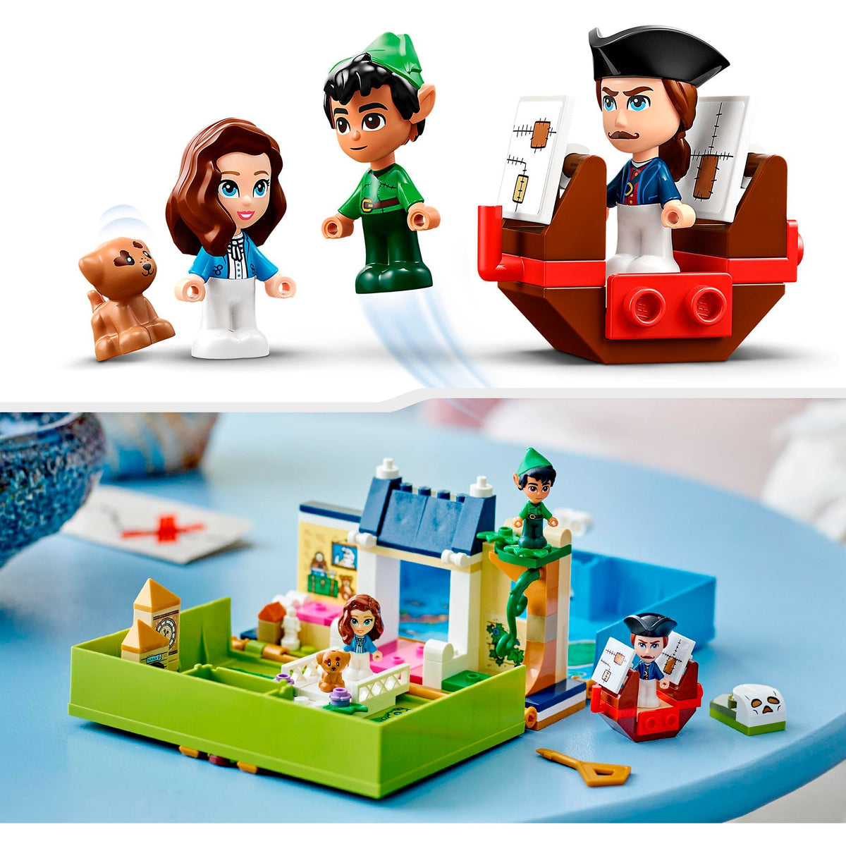 Lego Disney Peter Pan & Wendy's Storybook Adventure Set