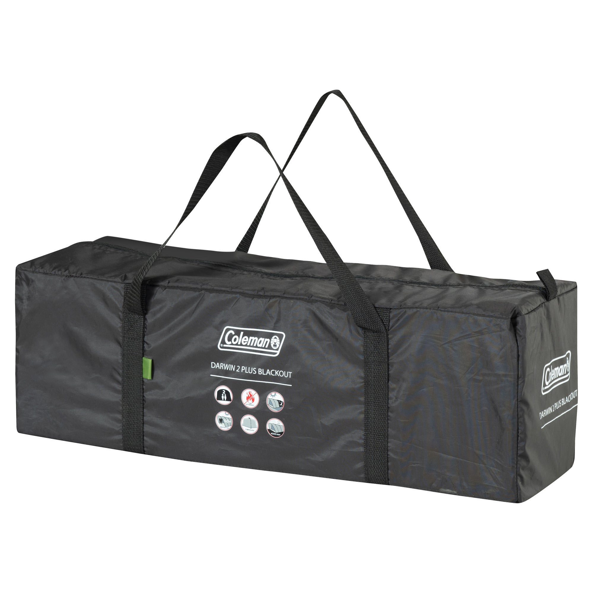 Coleman darwin 2 plus blackout tent (donkergroen)