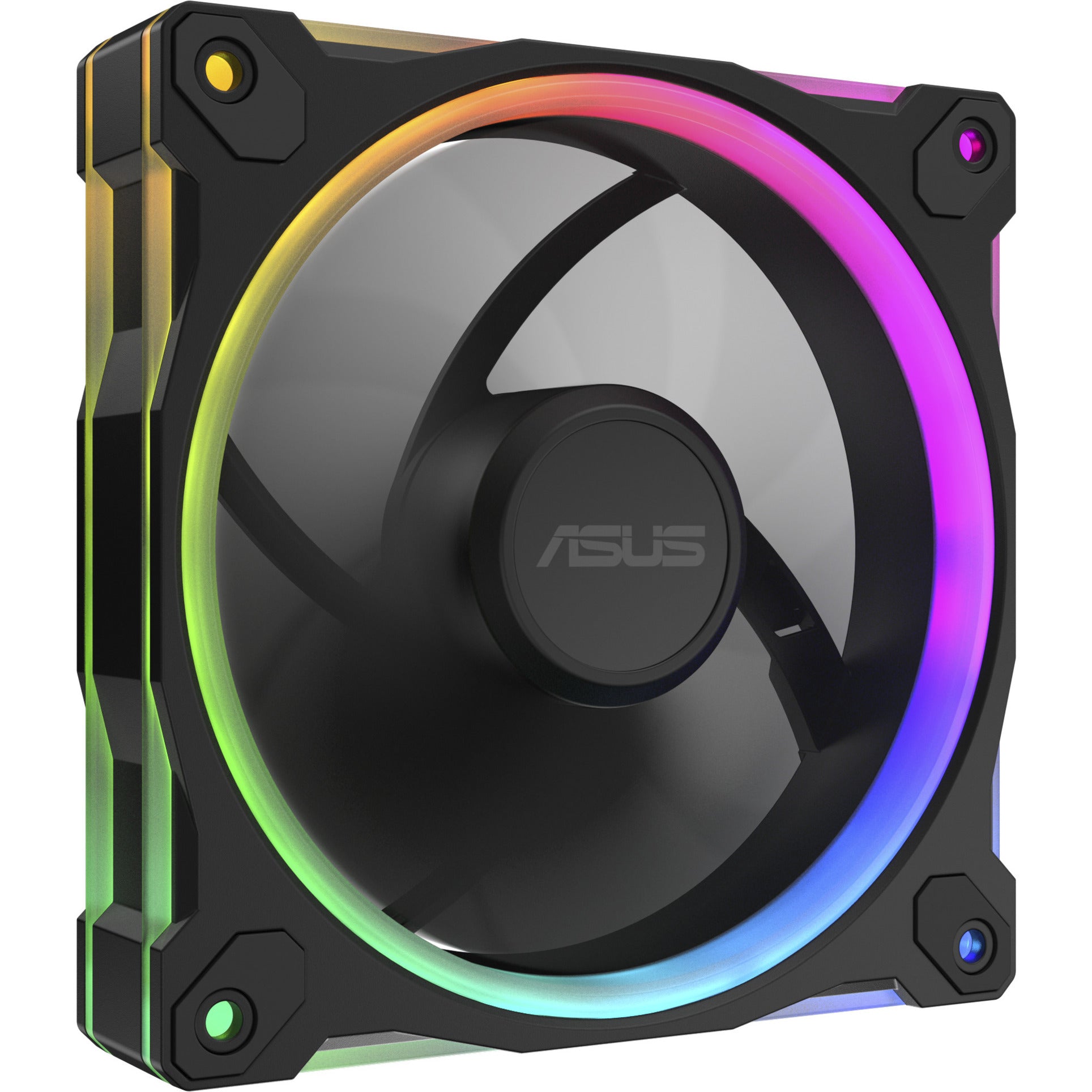 Asus prime mr120 argb fan - triple pack case fans (zwart, 3 stuks, 120 x 120 x 28 mm, 3 stuks)