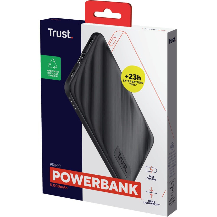 Trust Trust PRIMO 5.000mAh ECO powerbank