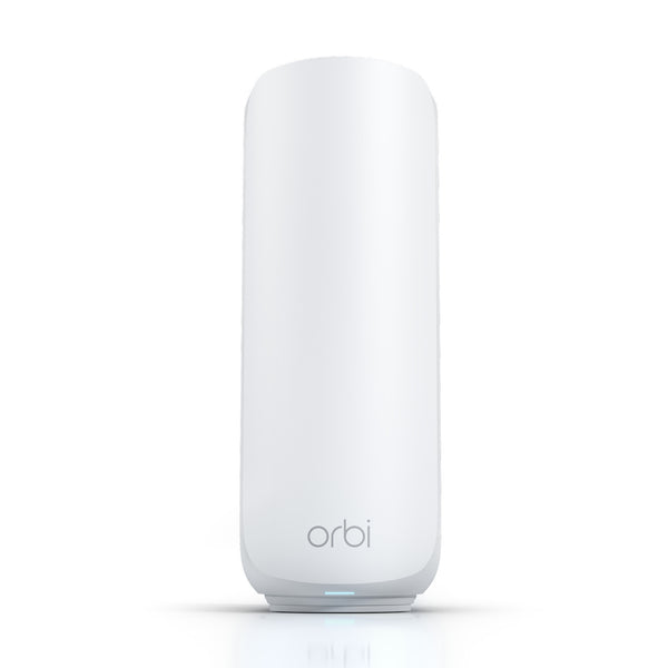 Netgear orbi 370 wifi mesh systeem, dual-band wifi 7-mesh systeem, 2 stuks mesh router (wit, 1x orbi wifi 7-router (rbe371), 1x orbi wifi 7-satelliet (rbe370))