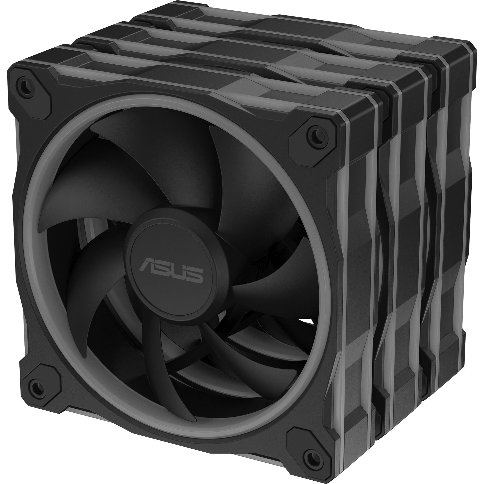 Asus prime mr120 argb fan - triple pack case fans (zwart, 3 stuks, 120 x 120 x 28 mm, 3 stuks)