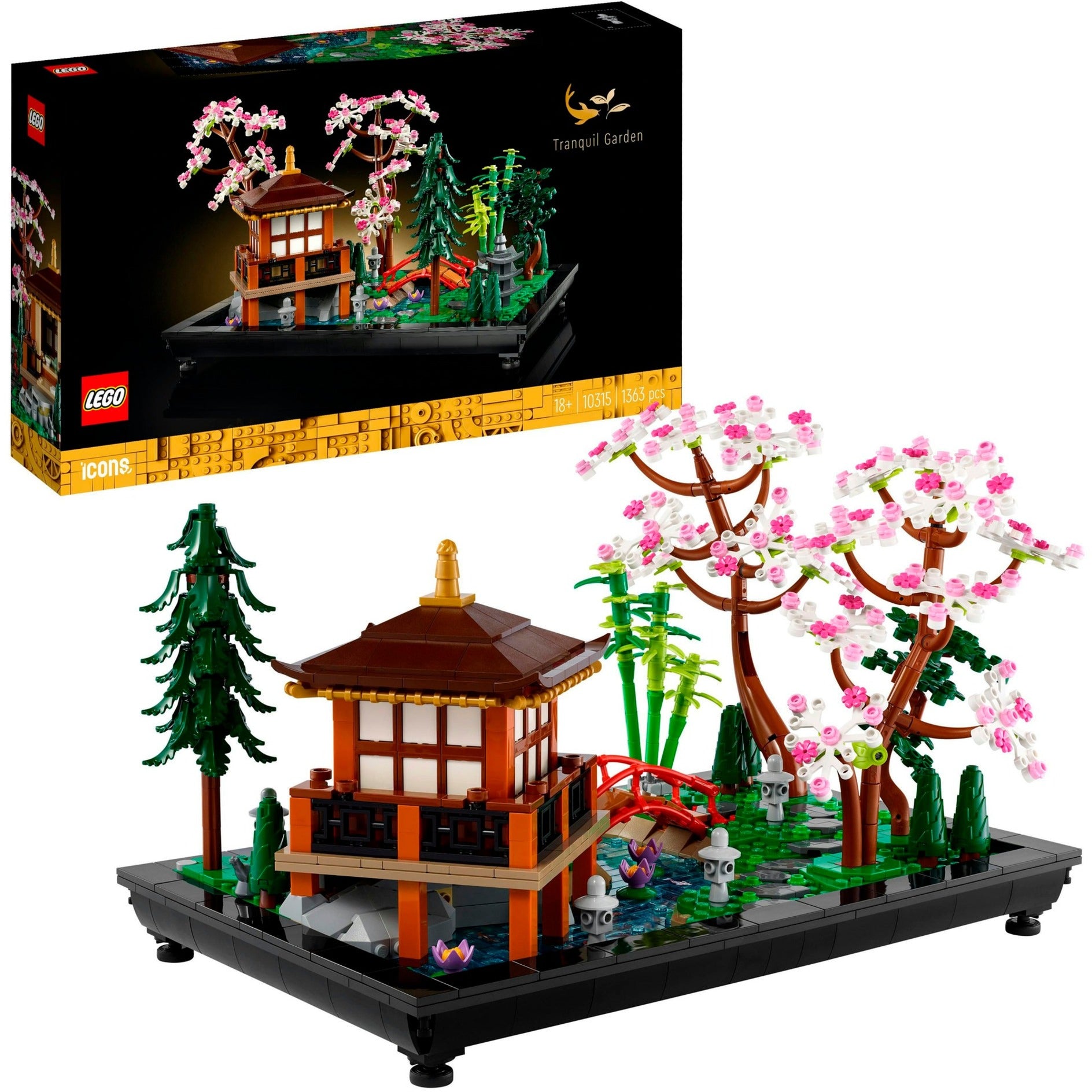 Lego 10315 iconen rustgevende tuin