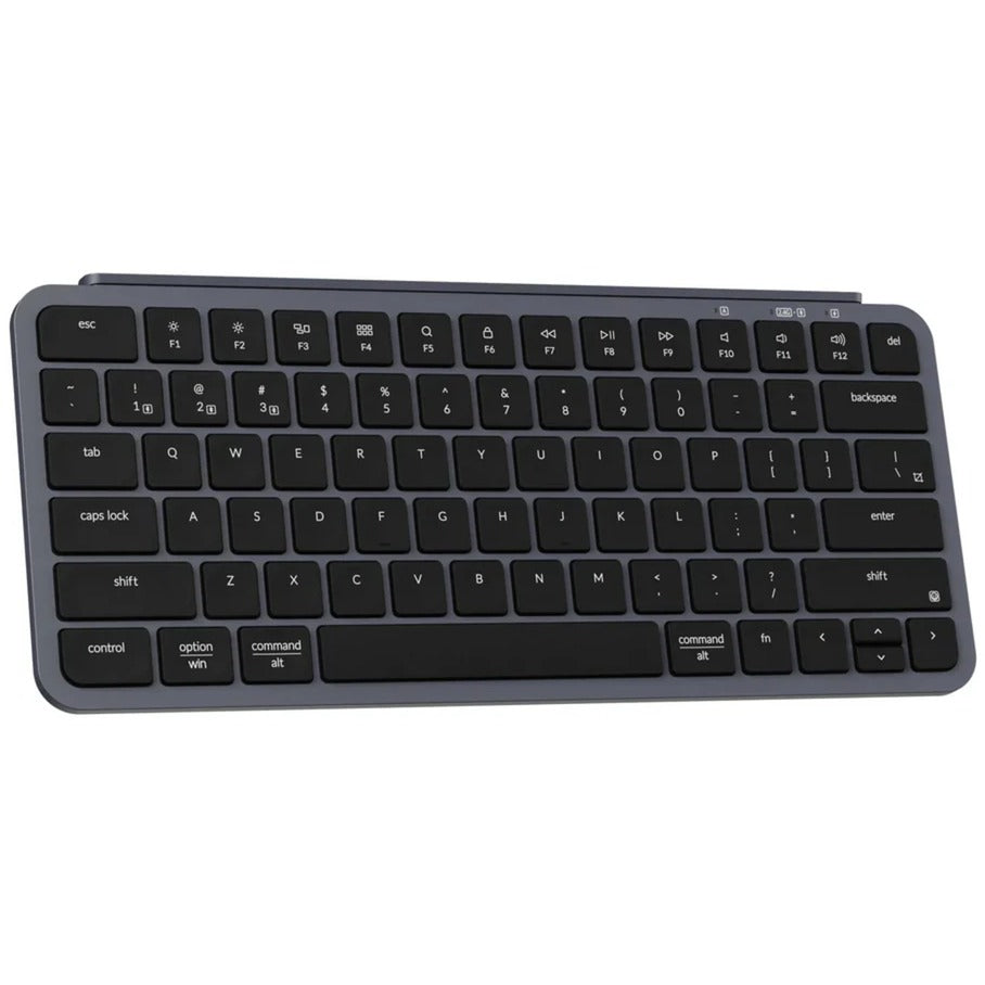 Keychron b1 pro-k1 toetsenbord (grijs, us-international lay-out (qwerty), scissor switches, 75%, abs keycaps, 2.4ghz | bluetooth 5.2 | usb-c)