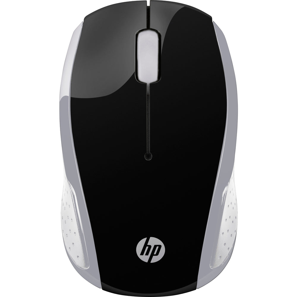 Hp draadloze muis 200 (zwart zilver, 1000 dpi)