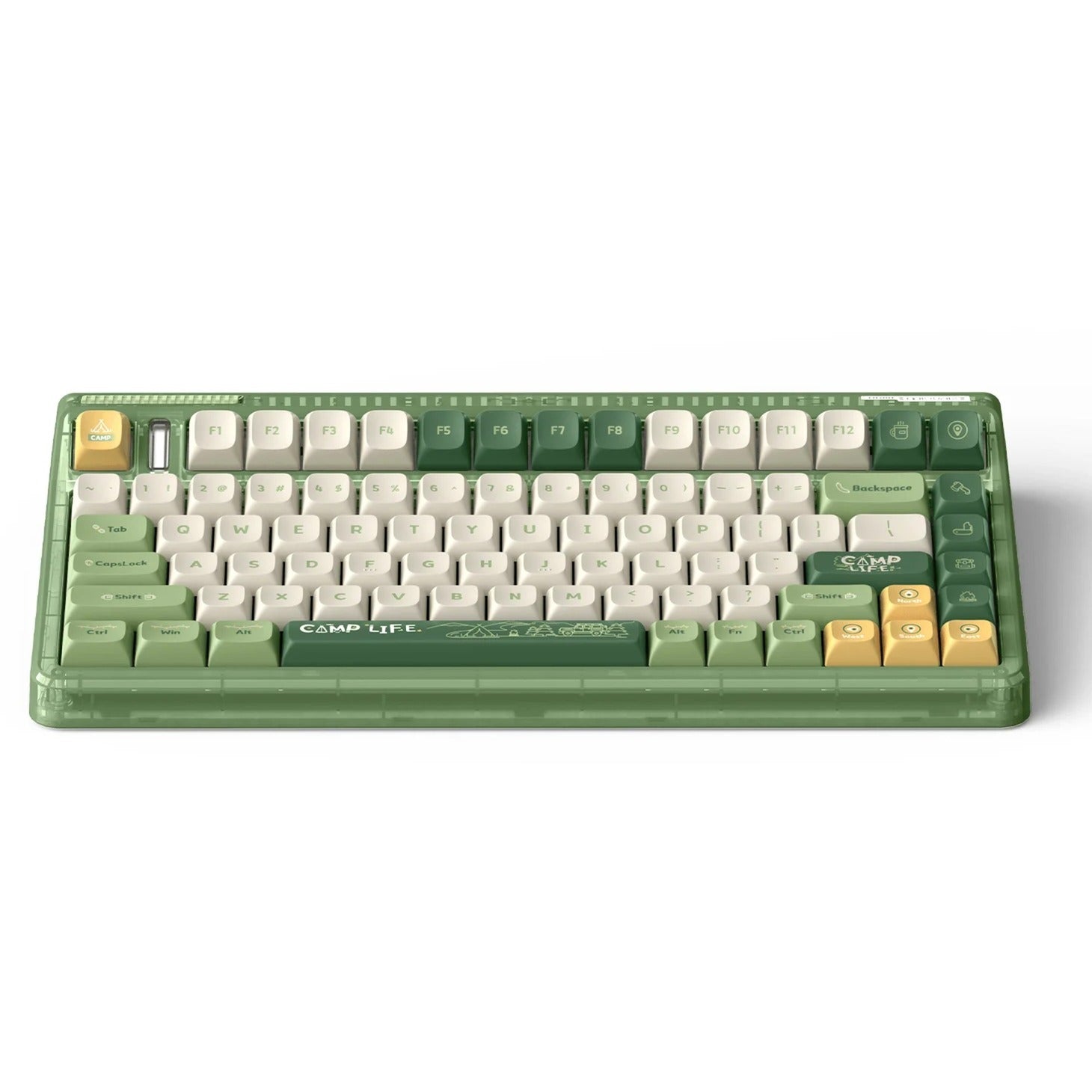 Iqunix OG80 Camping Draadloos Mechanisch Toetsenbord