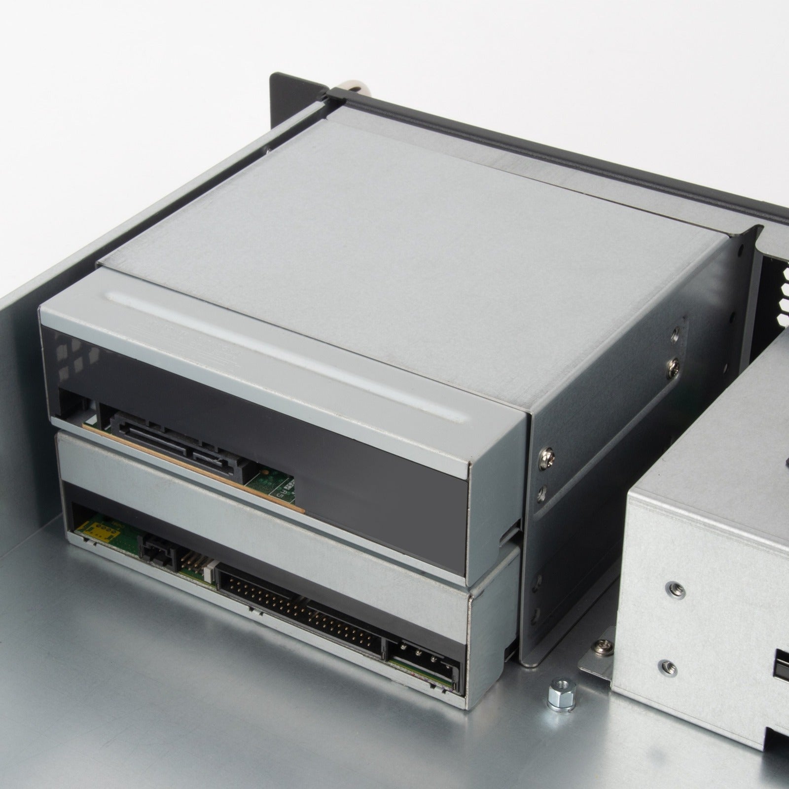 Silverstone sst-rm23-502-mini rack behuizing (zwart)