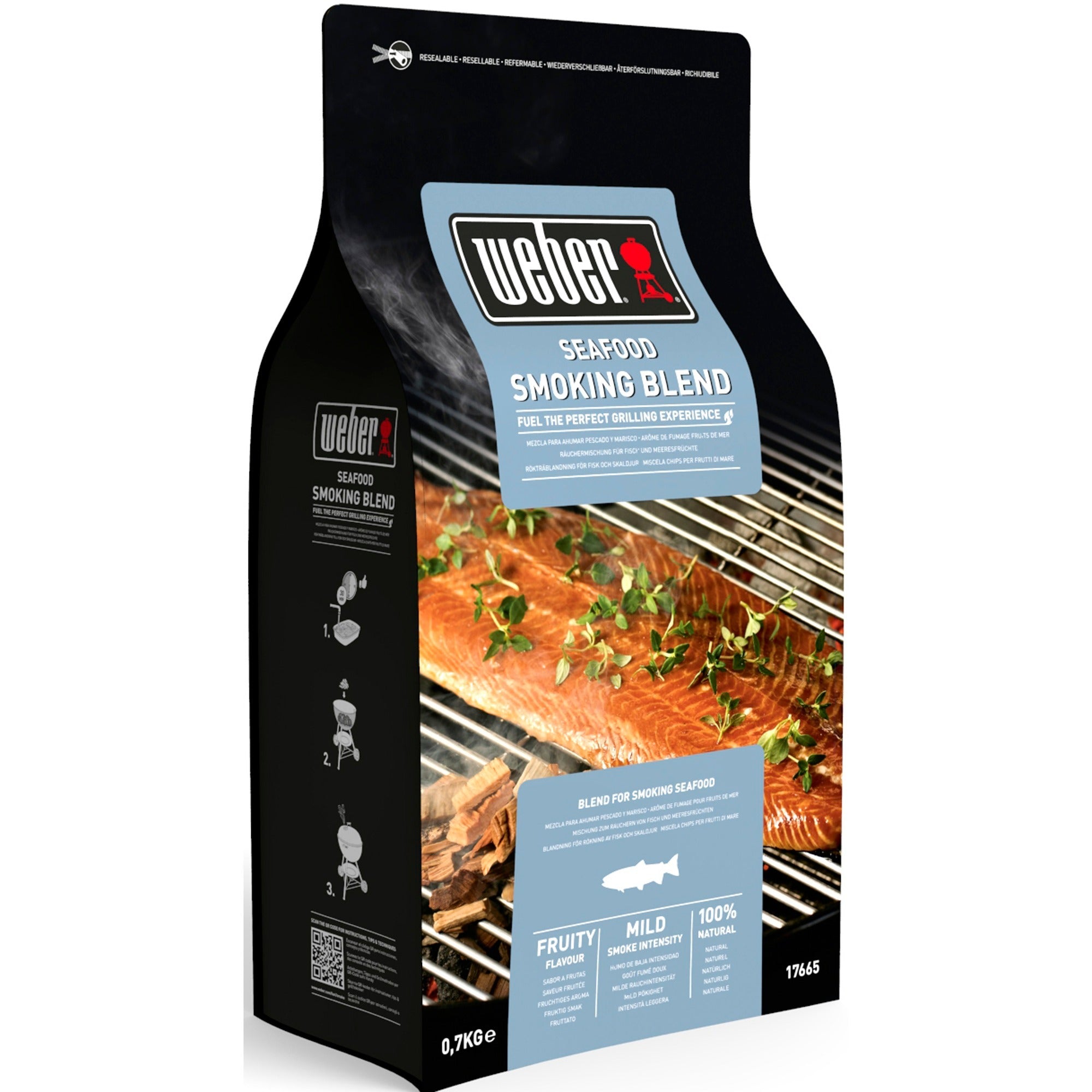 Weber Houtsnippermix, Zeevruchten